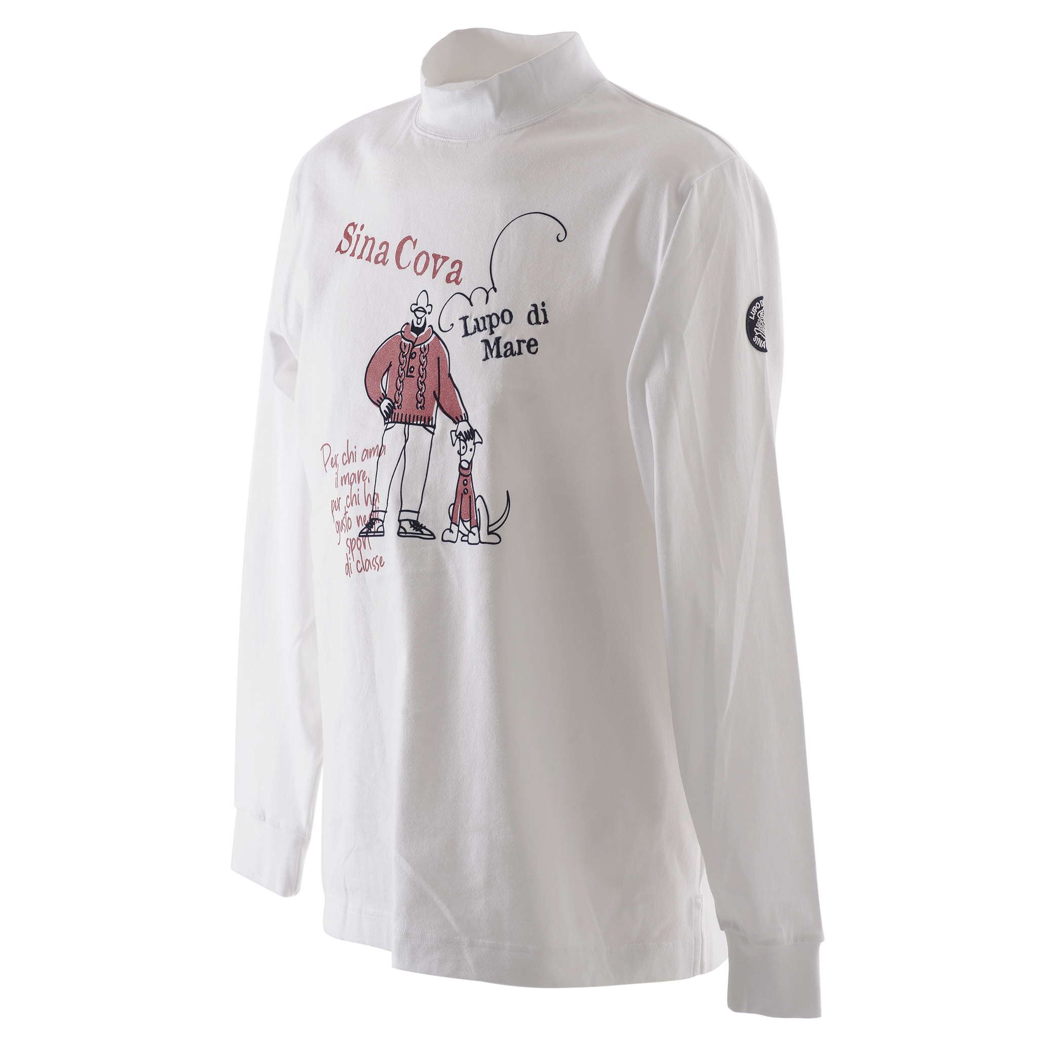 キングサイズハイネック長袖Tシャツ 23220026