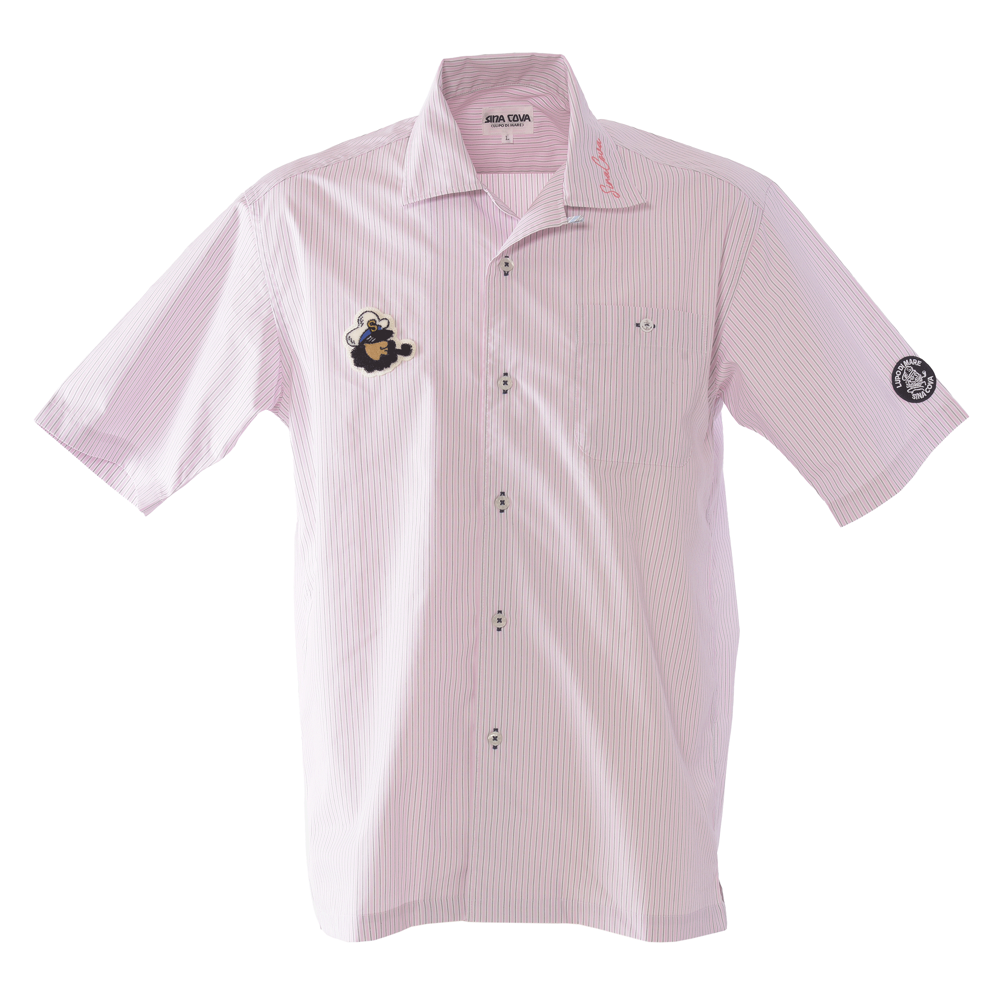 キングサイズオープンカラー半袖シャツ 25124526