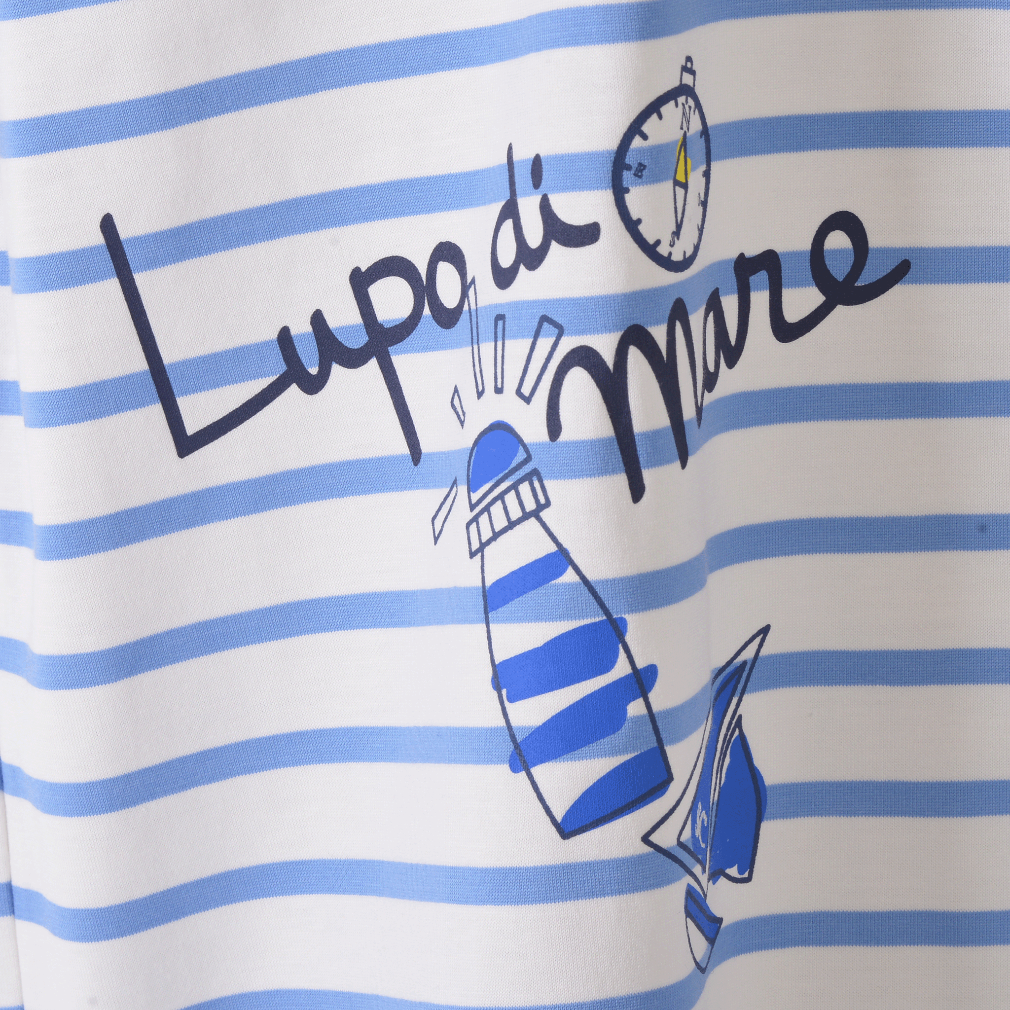 ポケットデザインボーダー半袖Tシャツ ユニセックス(男女兼用)25110540