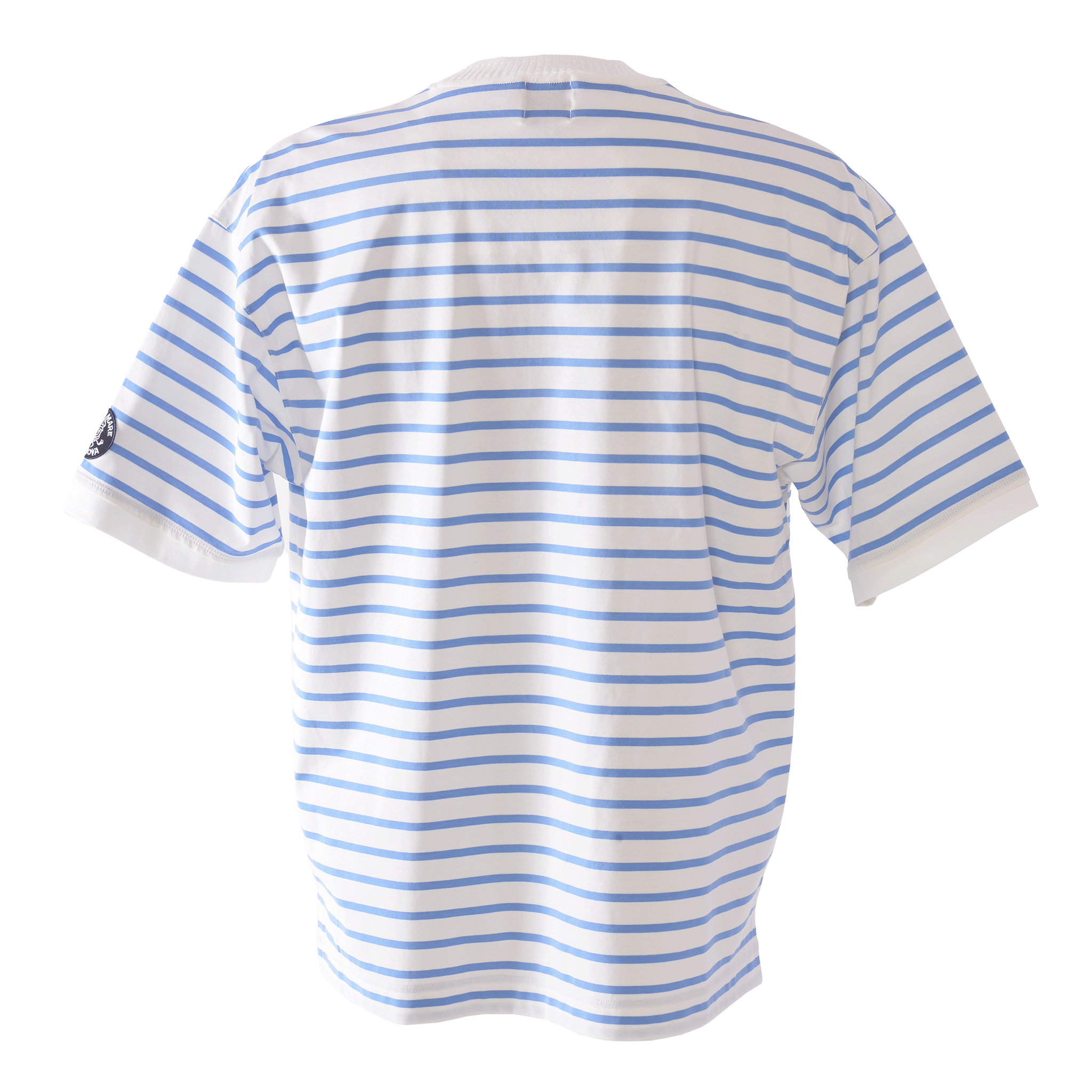 ポケットデザインボーダー半袖Tシャツ ユニセックス(男女兼用)25110540
