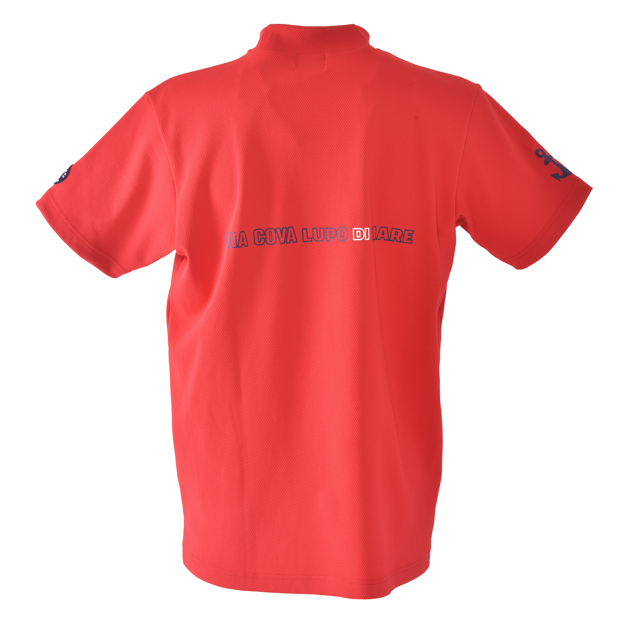 ハイネックTシャツ (バックプリント) 25150520