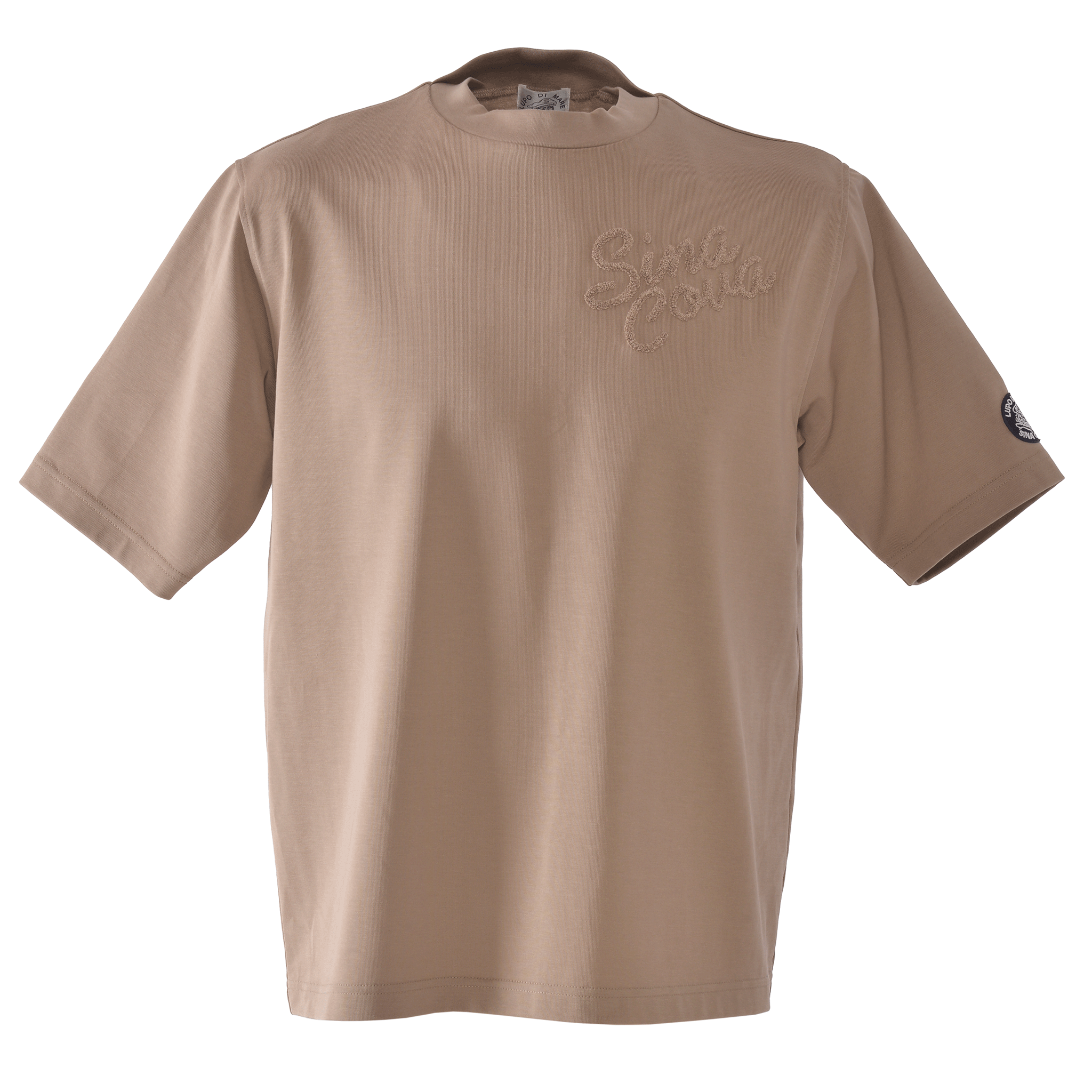 【公式】シナコバ (SINA COVA)モックネック5分袖Tシャツ 25130510