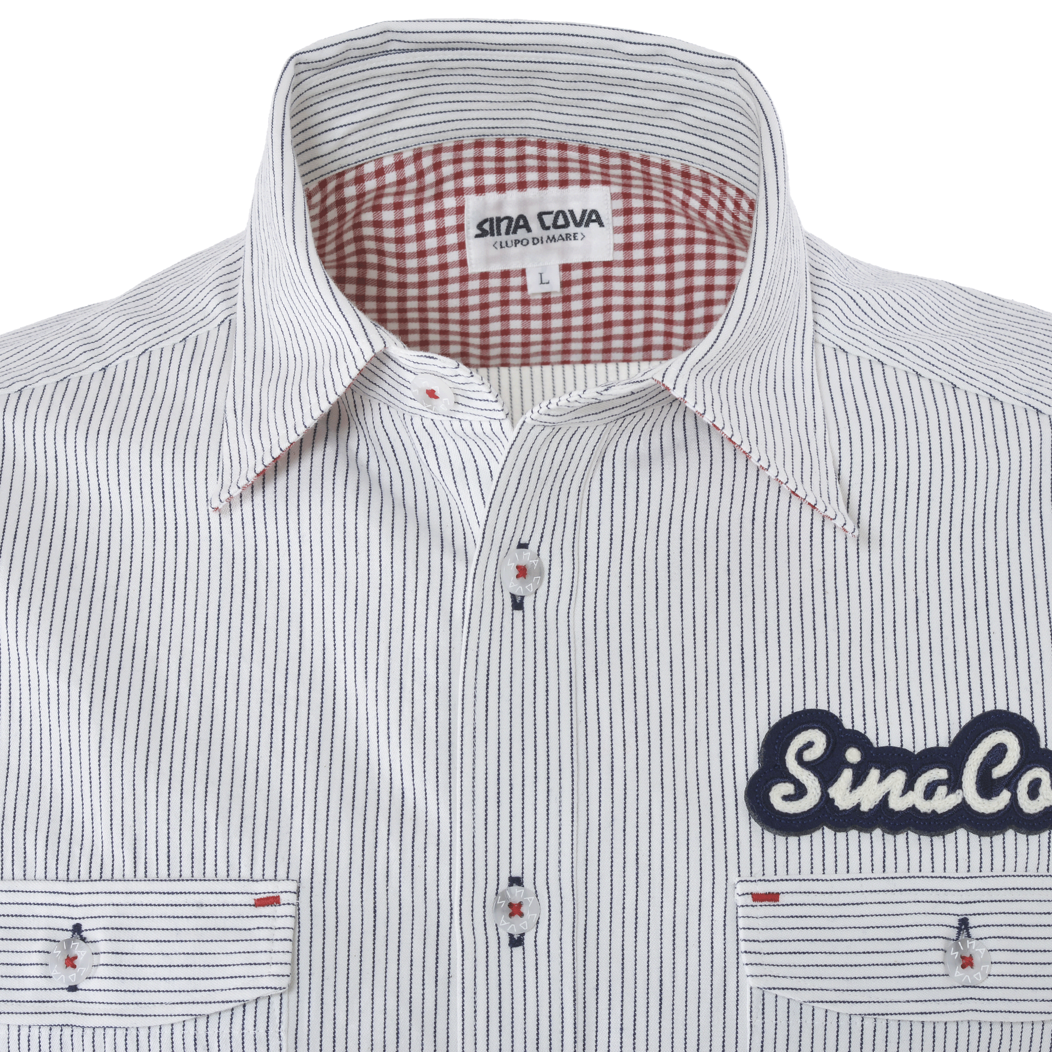 ストライプ デニムシャツ 24224030