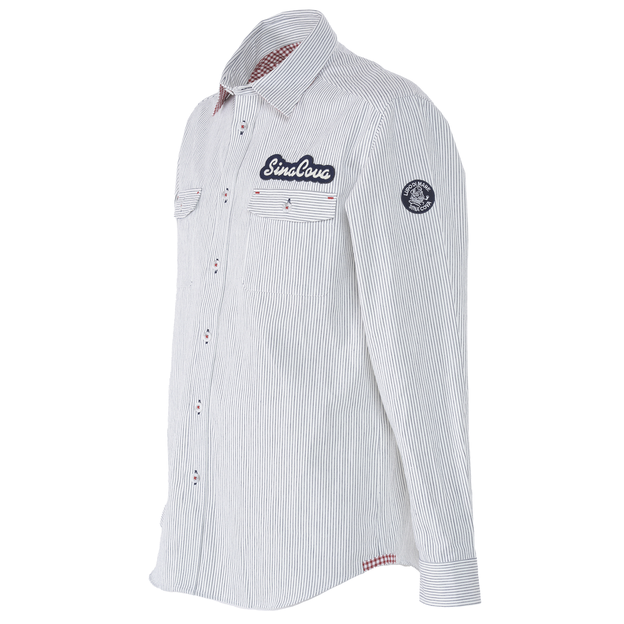 ストライプ デニムシャツ 24224030