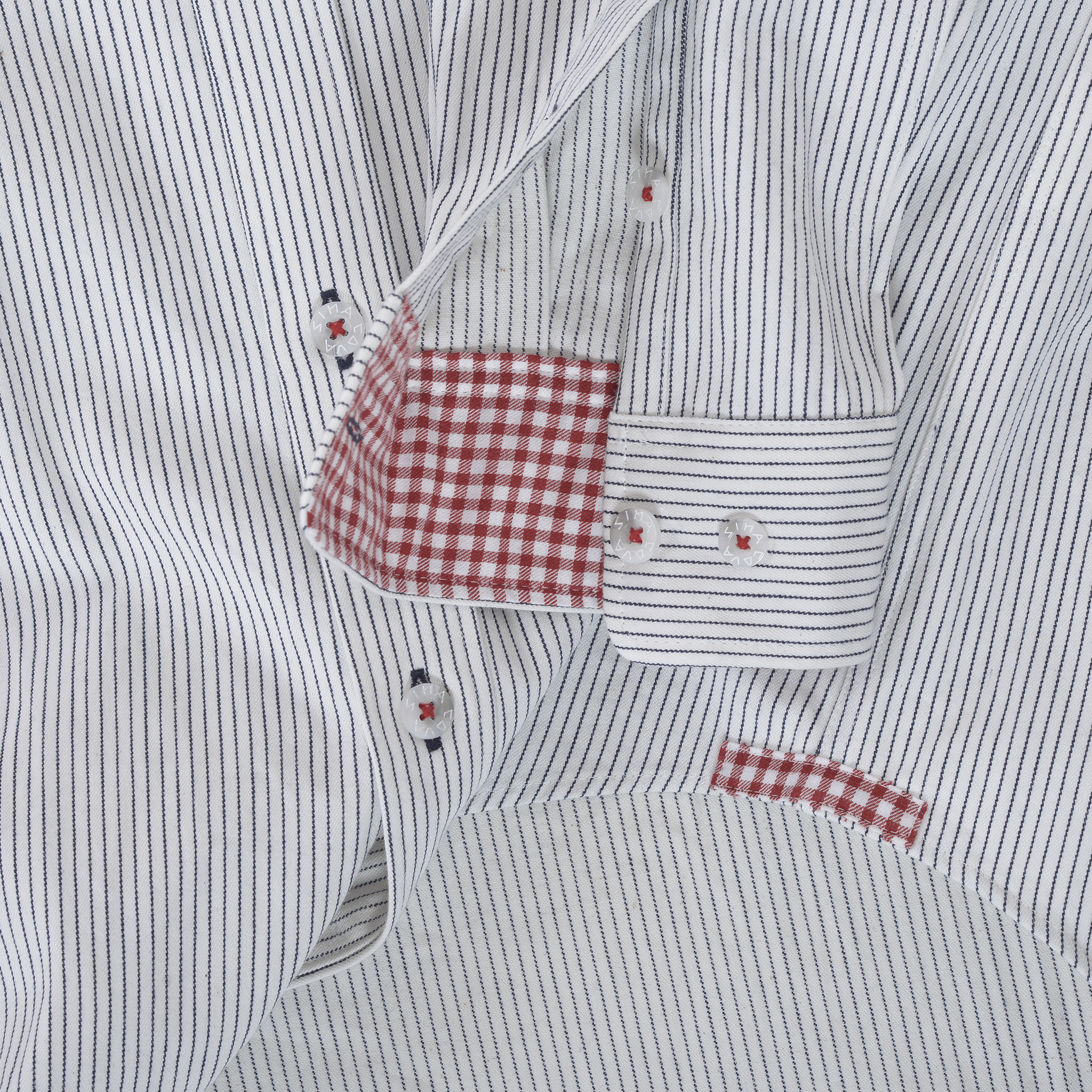 ストライプ デニムシャツ 24224030