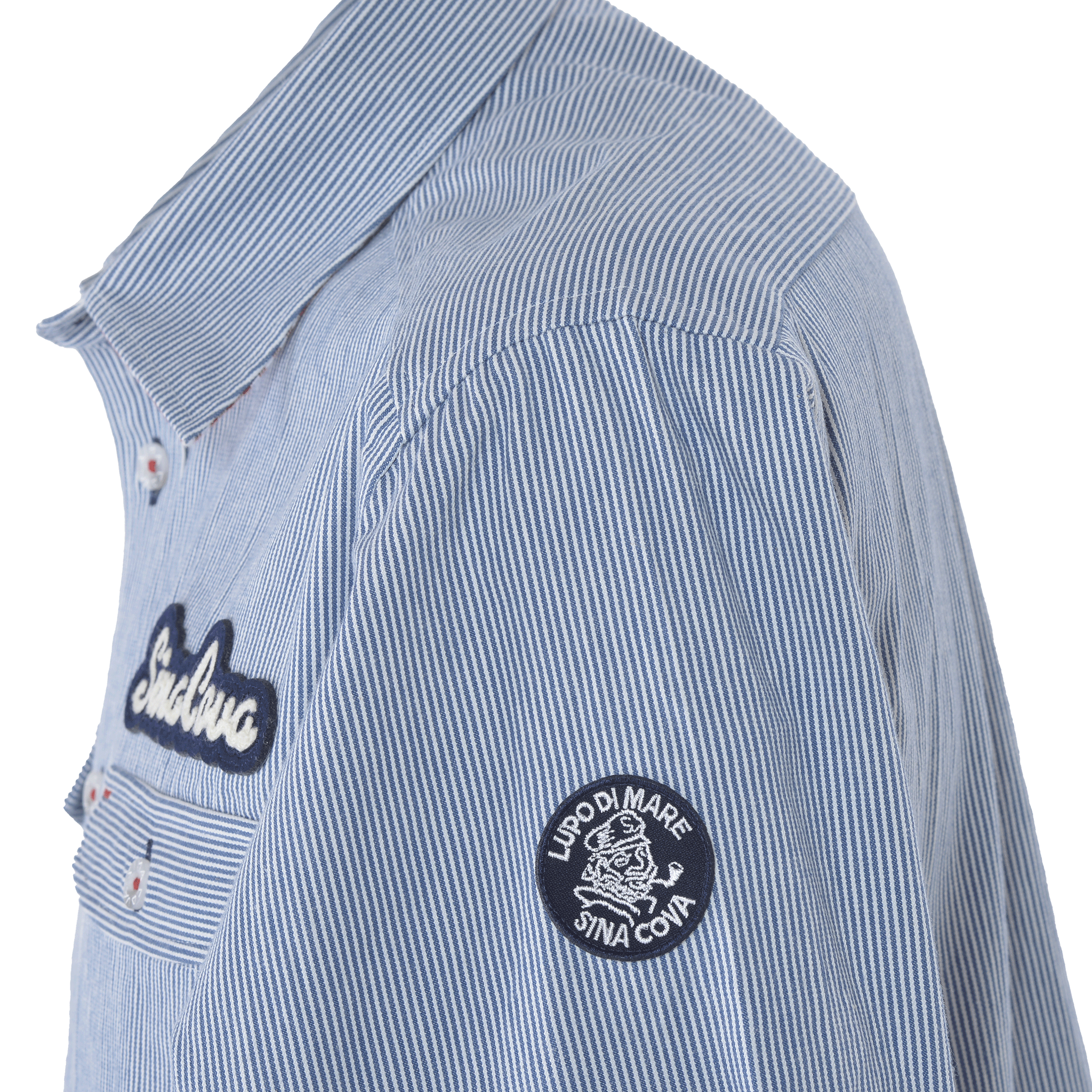 ストライプ デニムシャツ 24224030