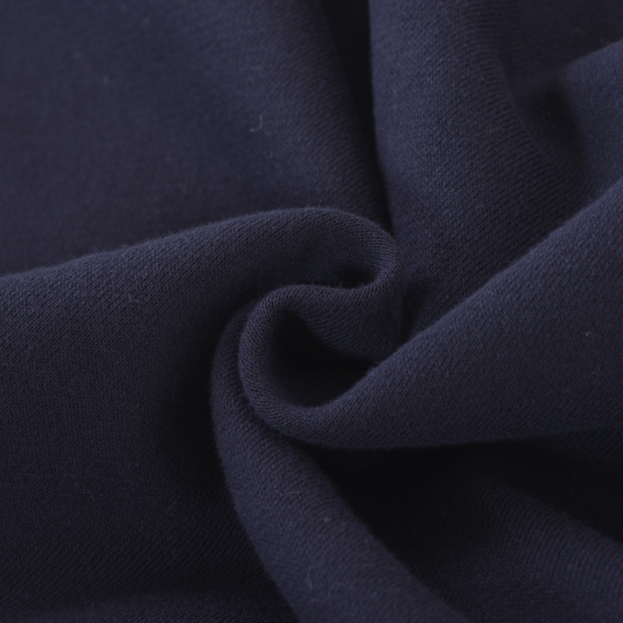 【公式】シナコバ (SINA COVA) キングサイズ フード付きプルオーバー パーカー 24210066 ネイビーの素材感