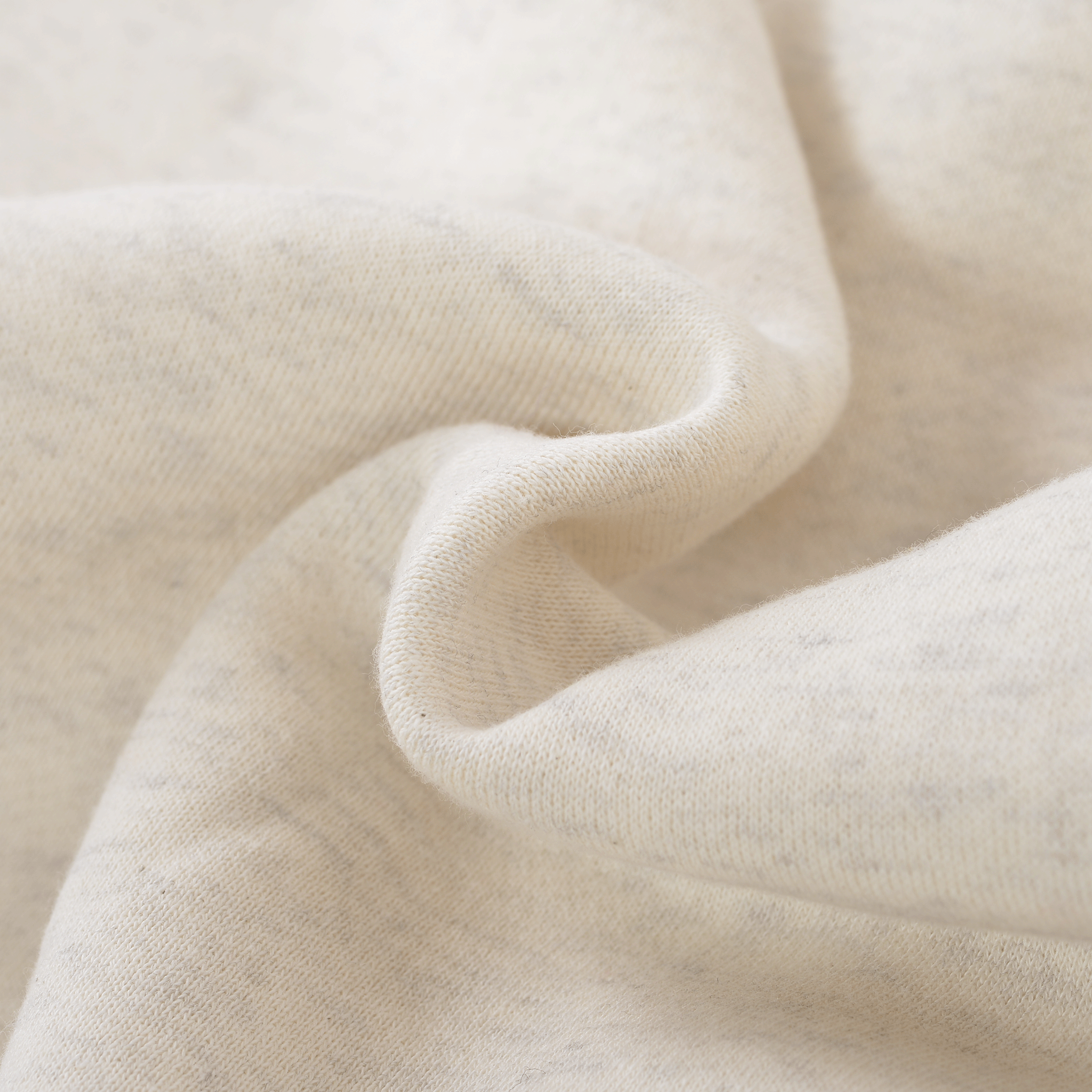 【公式】シナコバ (SINA COVA) キングサイズ フード付きプルオーバー パーカー 24210066 ベージュの素材感