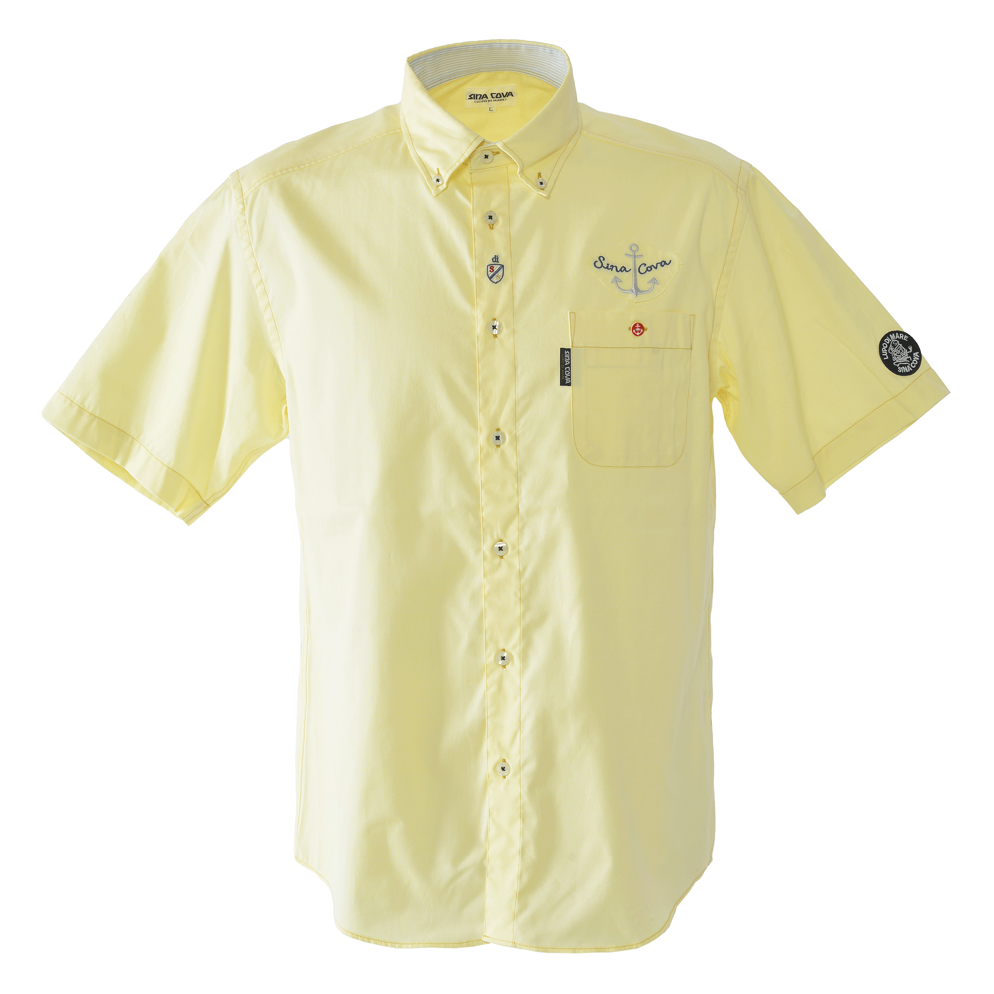 Short-sleeved button-down shirt 26114510