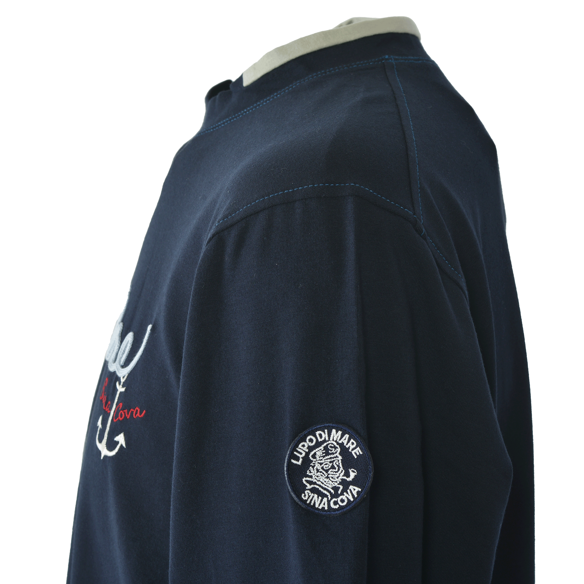 Mock neck long sleeve T-shirt 26110020