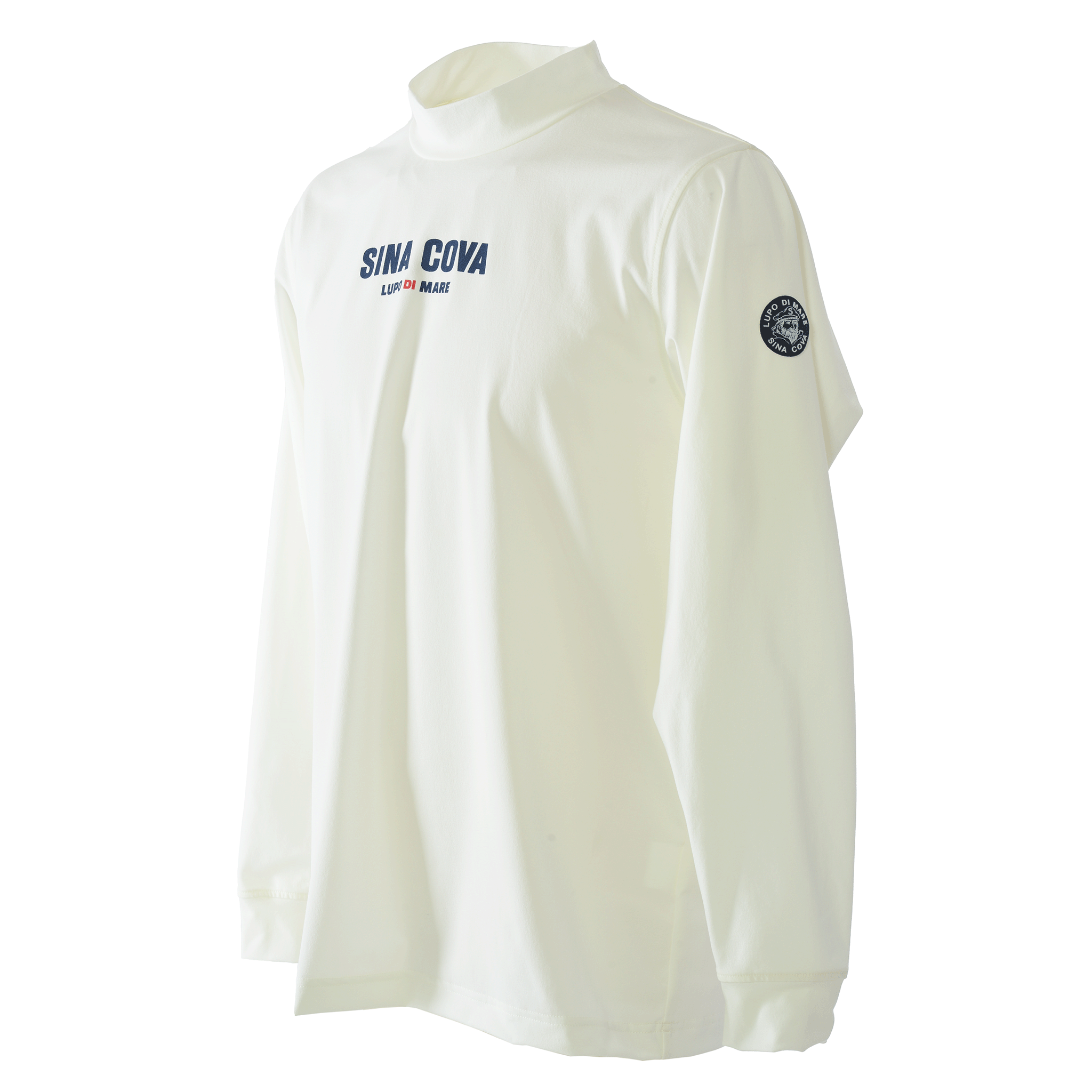 長袖モックネックTシャツ 26150010