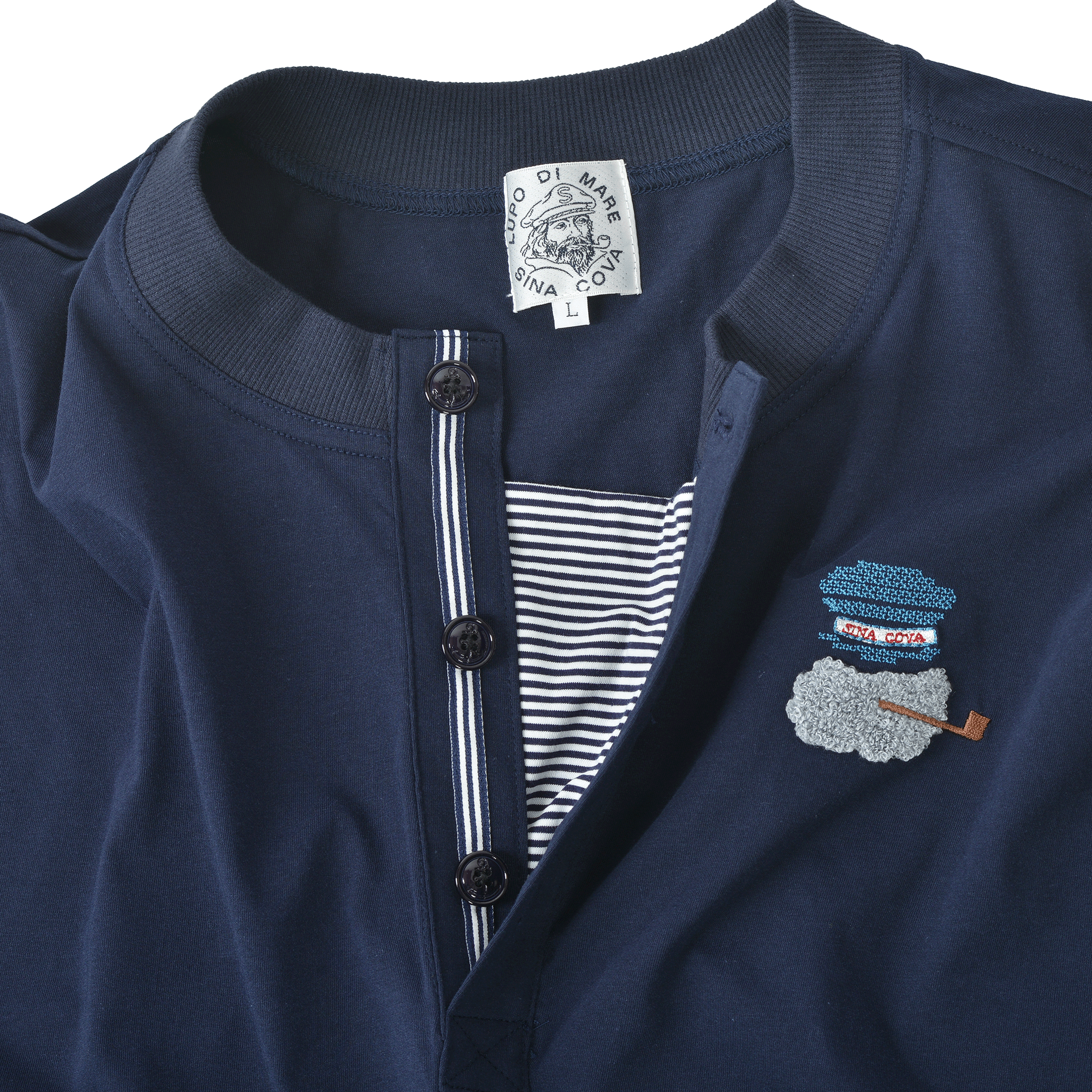 ヘンリーネック半袖Tシャツ ユニセックス(男女兼用) 26110550