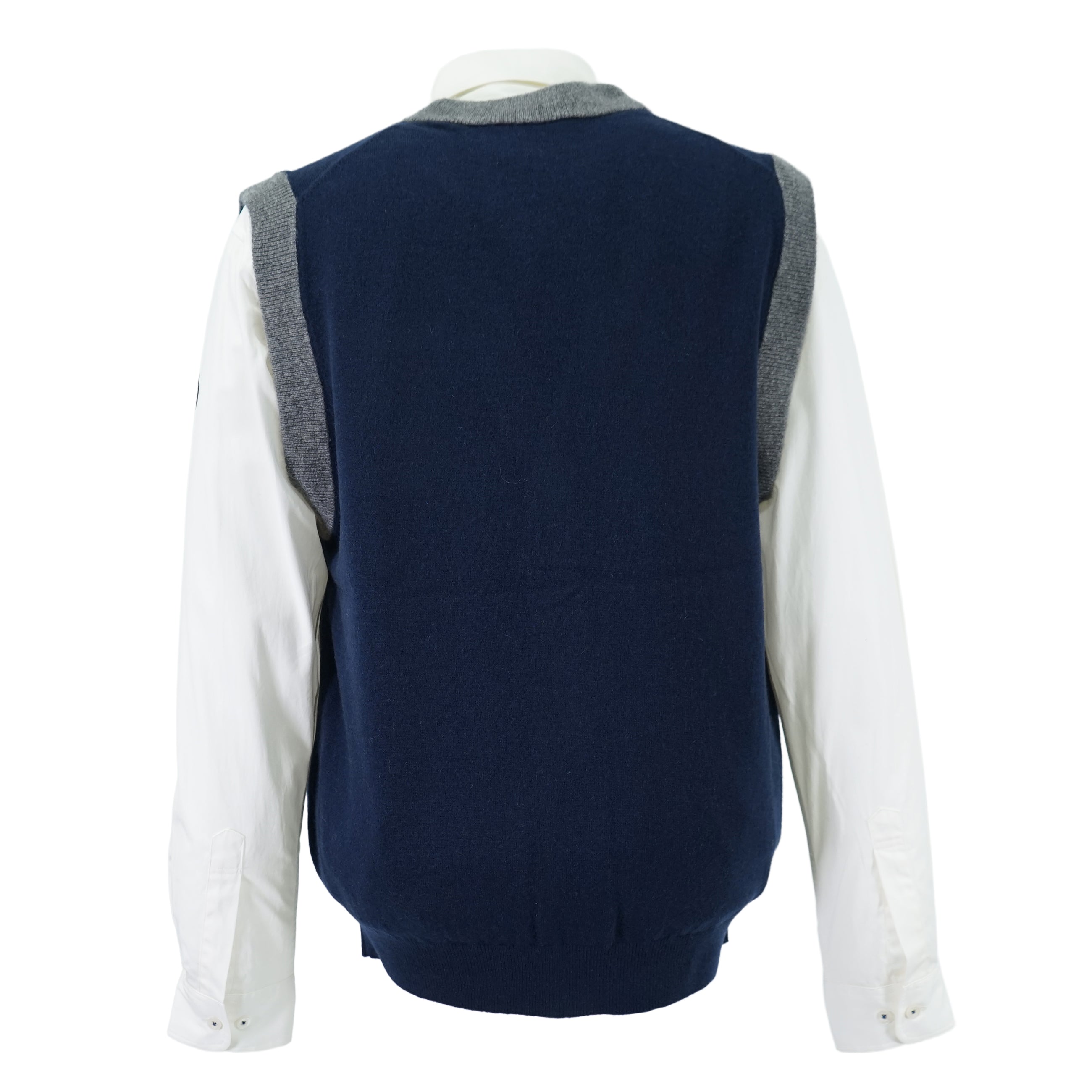 カシミヤ100% ニットベスト 25222518