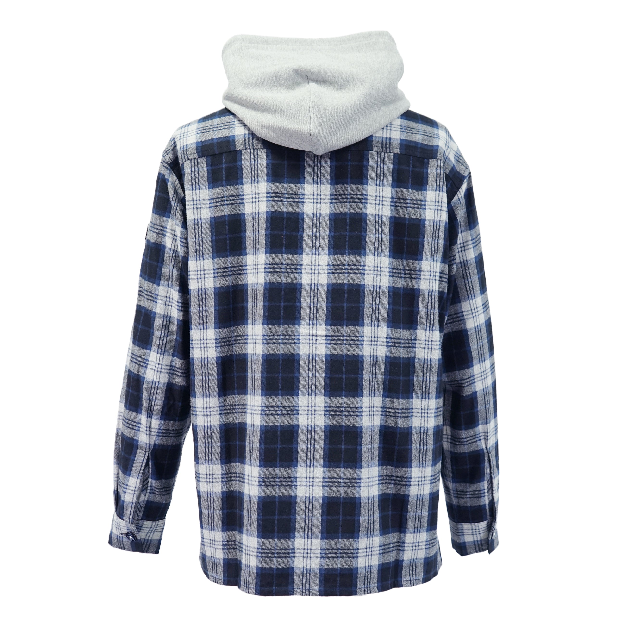 Hooded shirt jacket 25223040