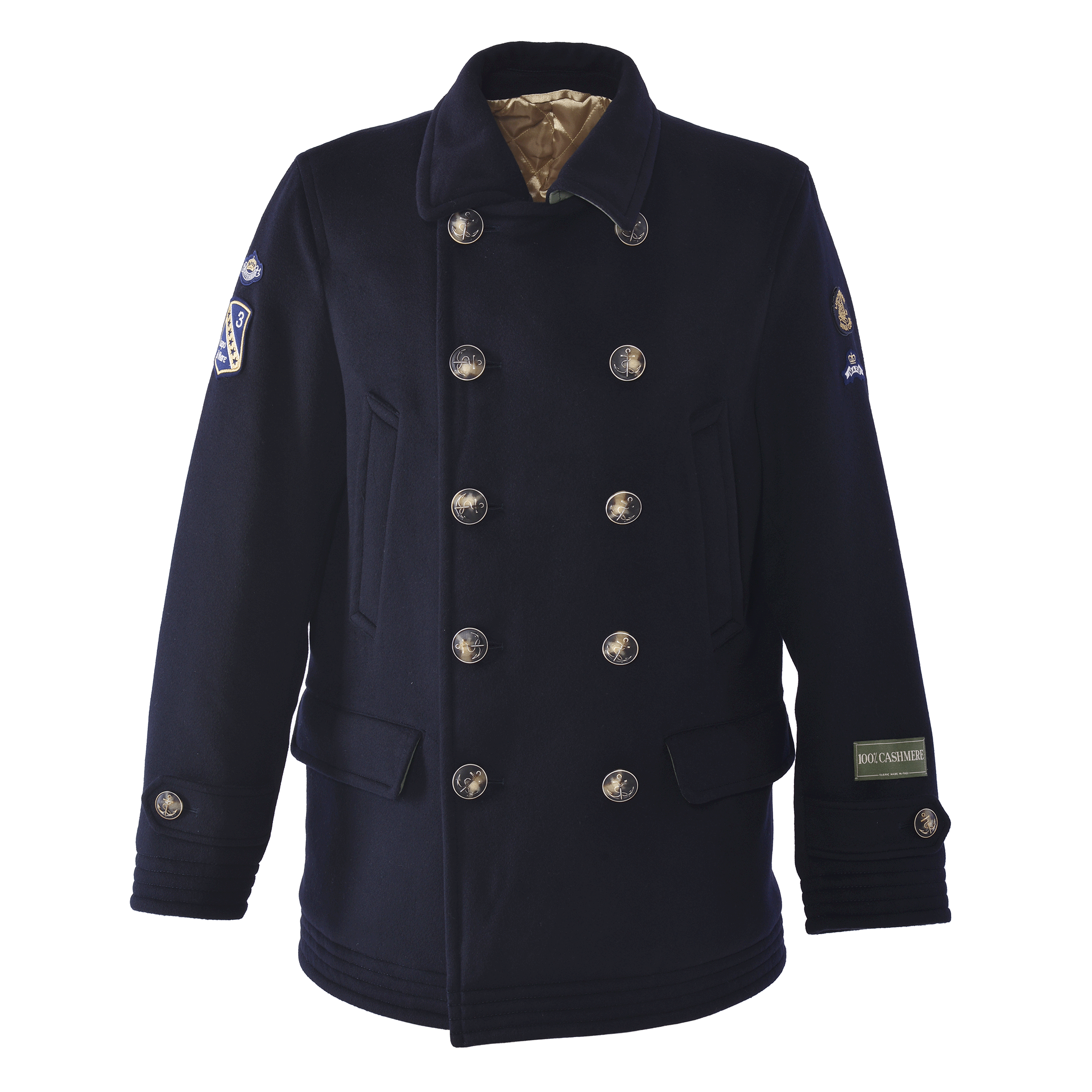 【1点もの】カシミヤ100% Pコート 25243010