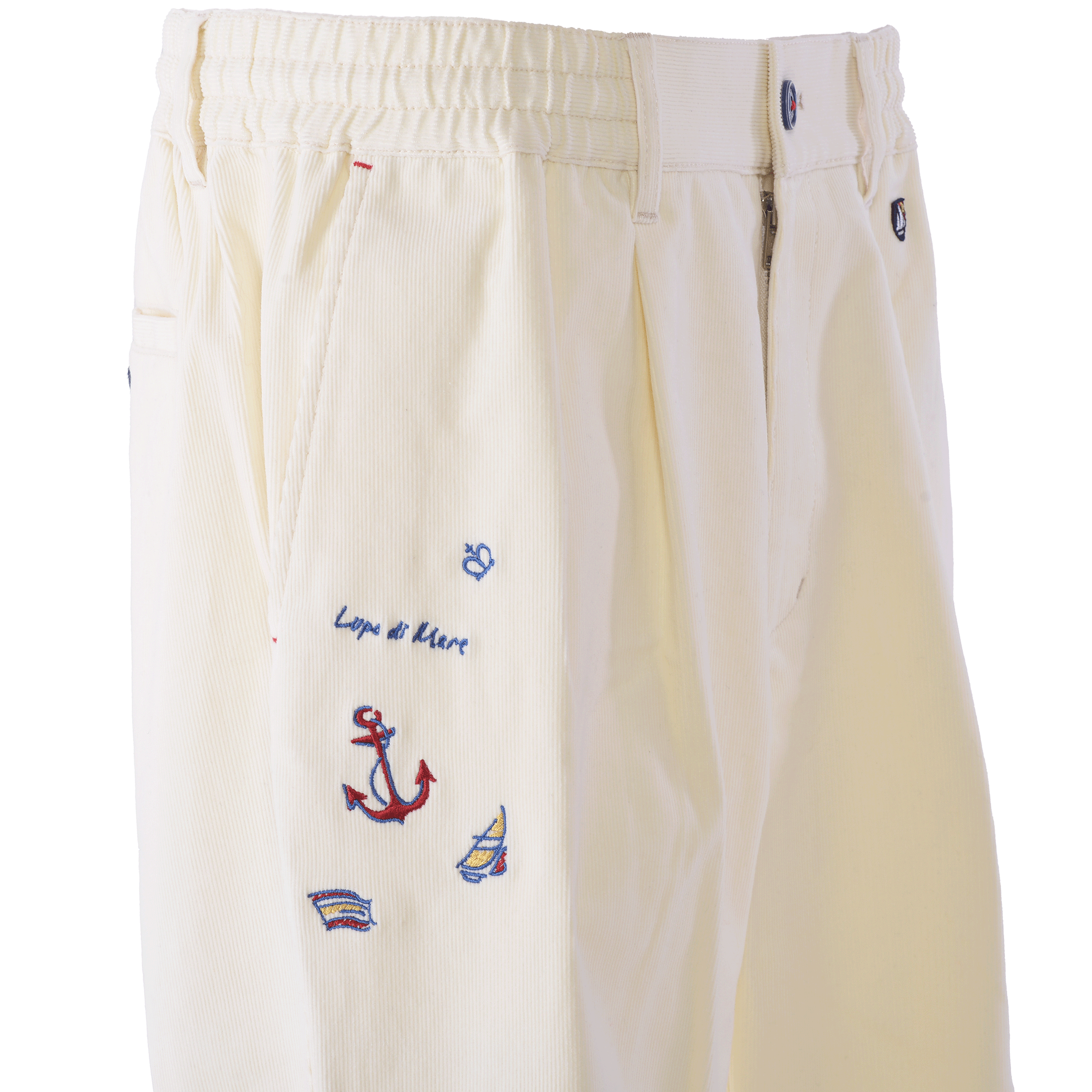 One-tuck marine pants 25215310