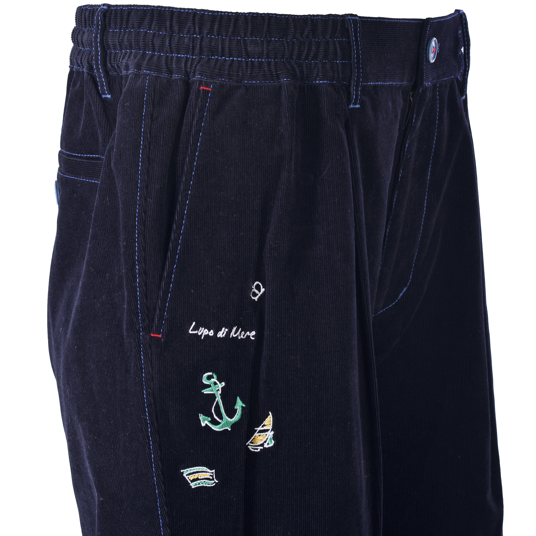 One-tuck marine pants 25215310