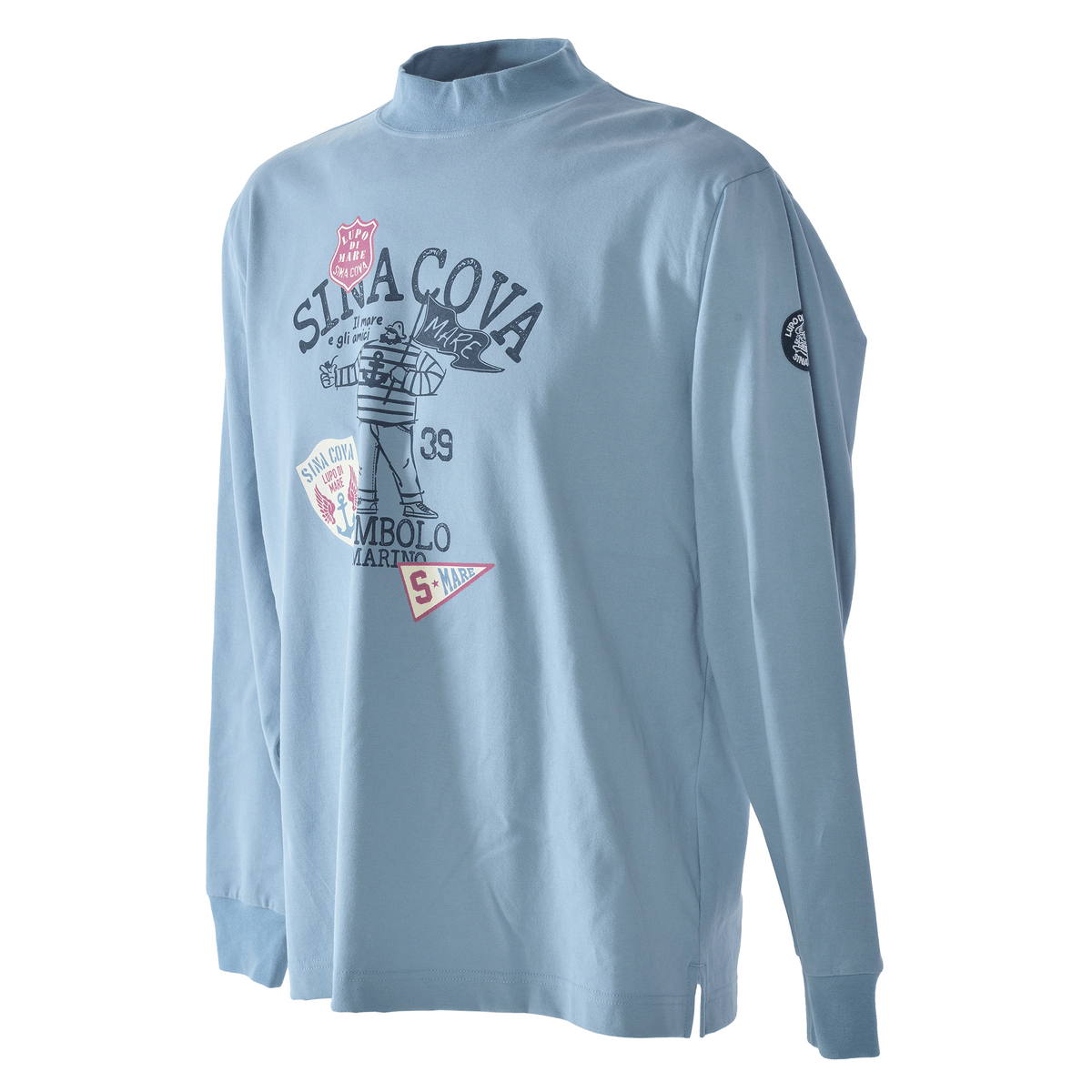 High-neck T-shirt 26220020