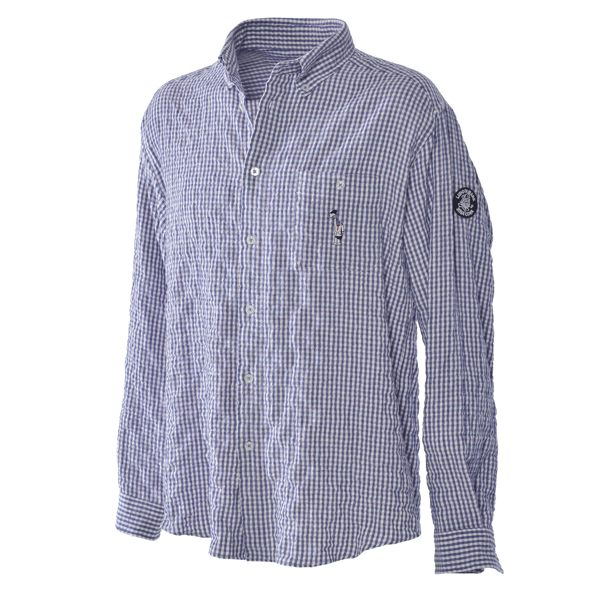 Long-sleeved button-down shirt 26224010