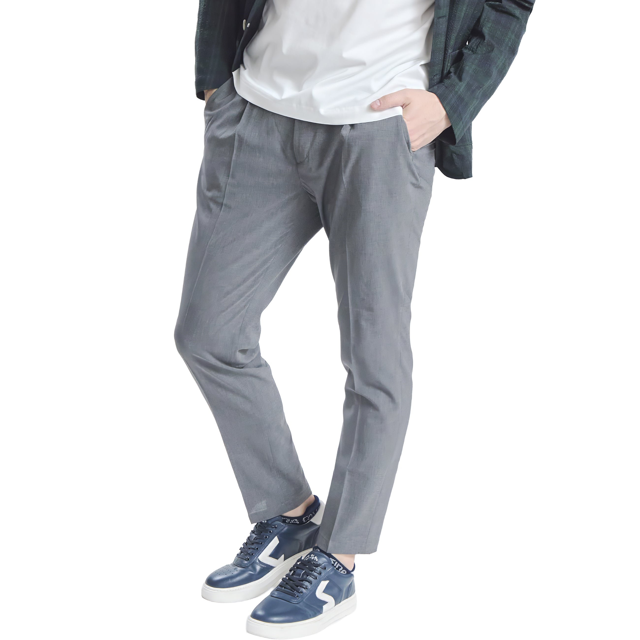 One-tuck pants 26135310