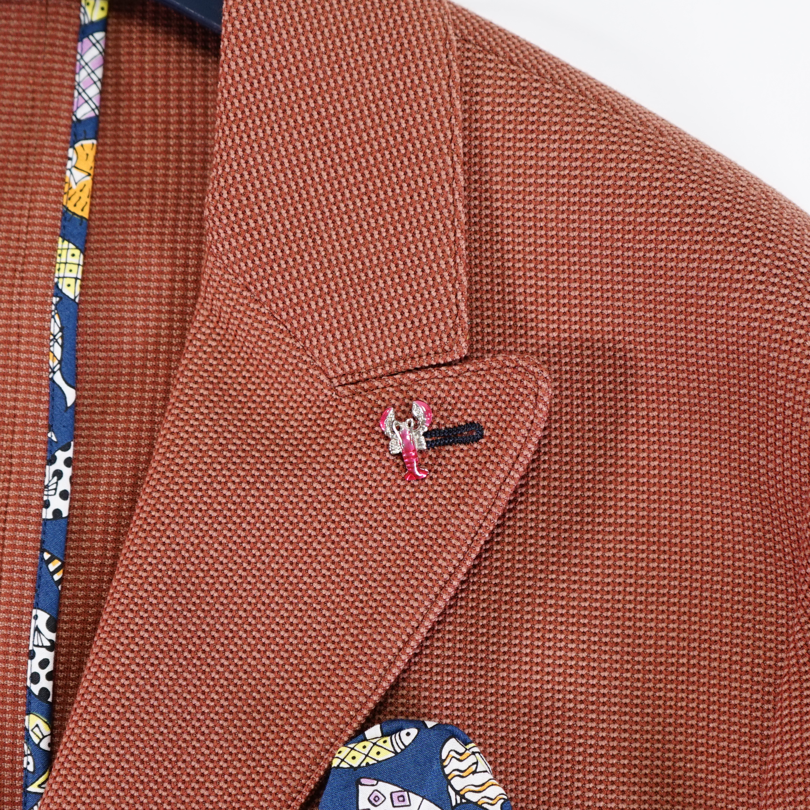 ラペルピン シルバーロブスター 57001680