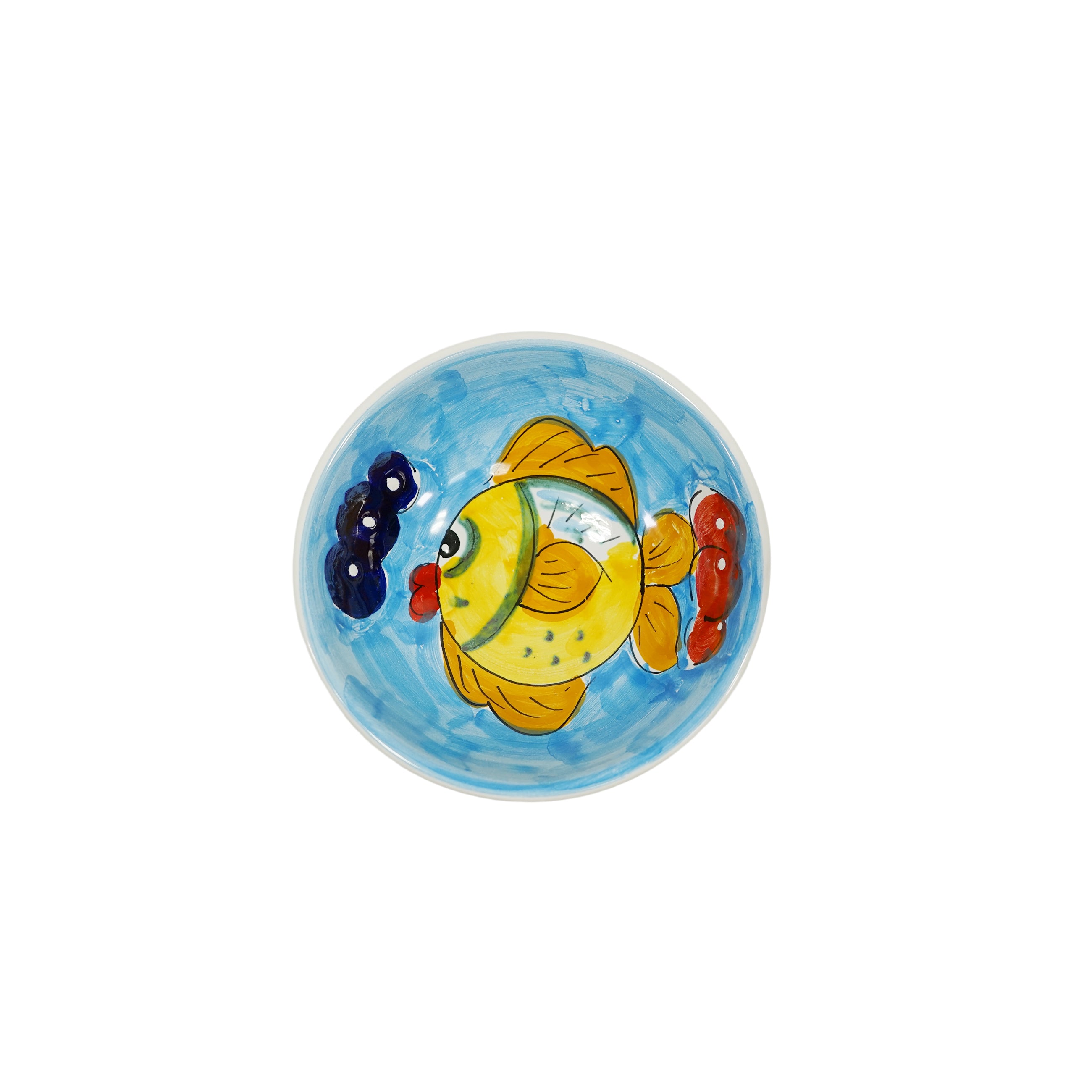 食器 ボウル 生き物×魚柄 13cm 57003060