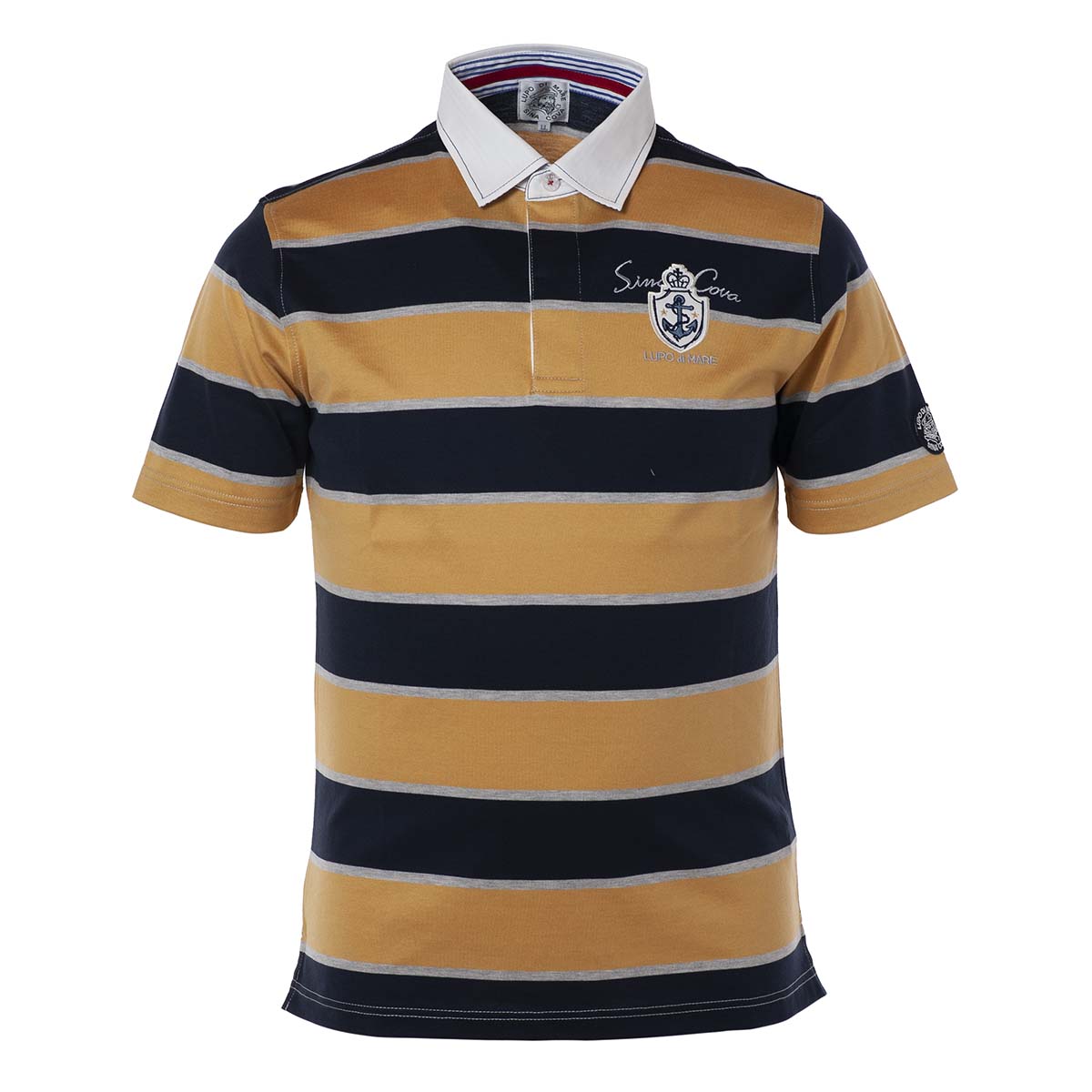 【アウトレット】半袖ラガーシャツ 20110510