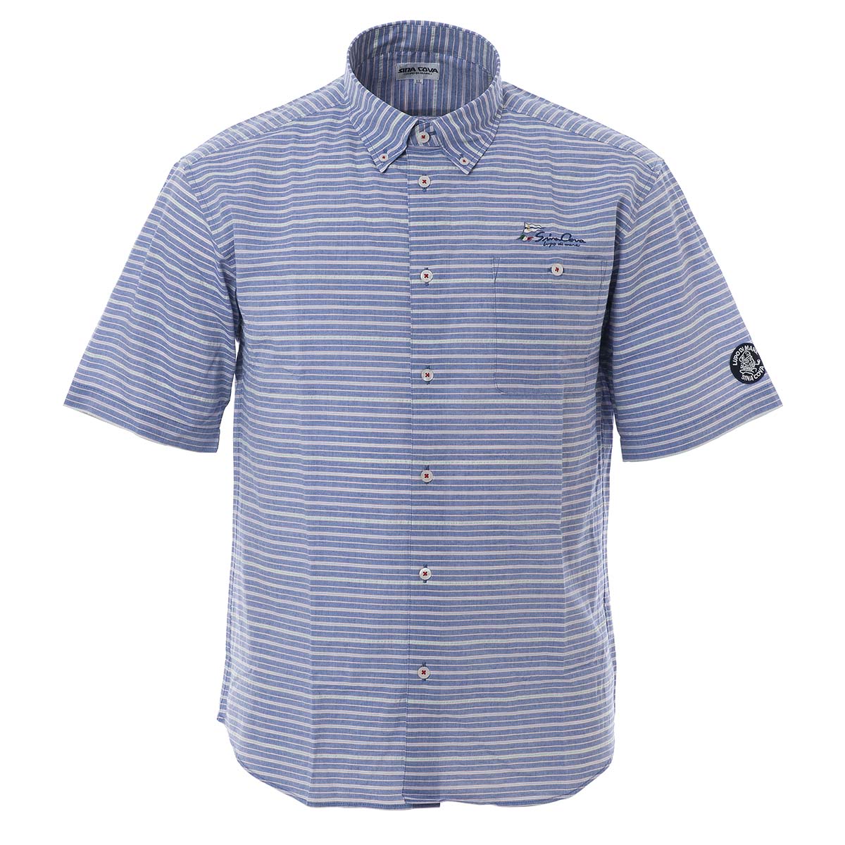 【アウトレット】【公式】シナコバ (SINA COVA) 半袖 ボタンダウンシャツ 20124620