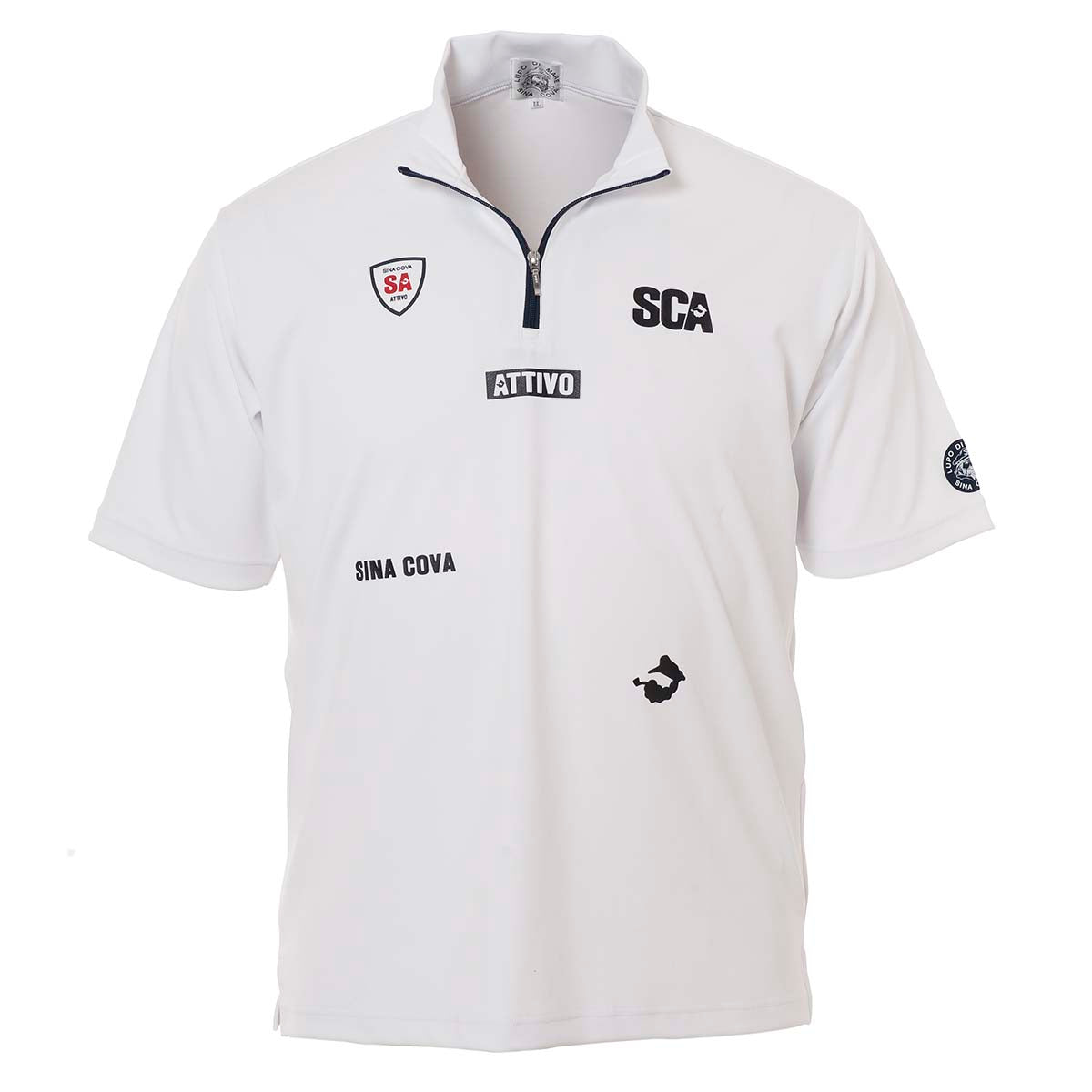 Half ZIP Short Sleeve Shirt 21150520