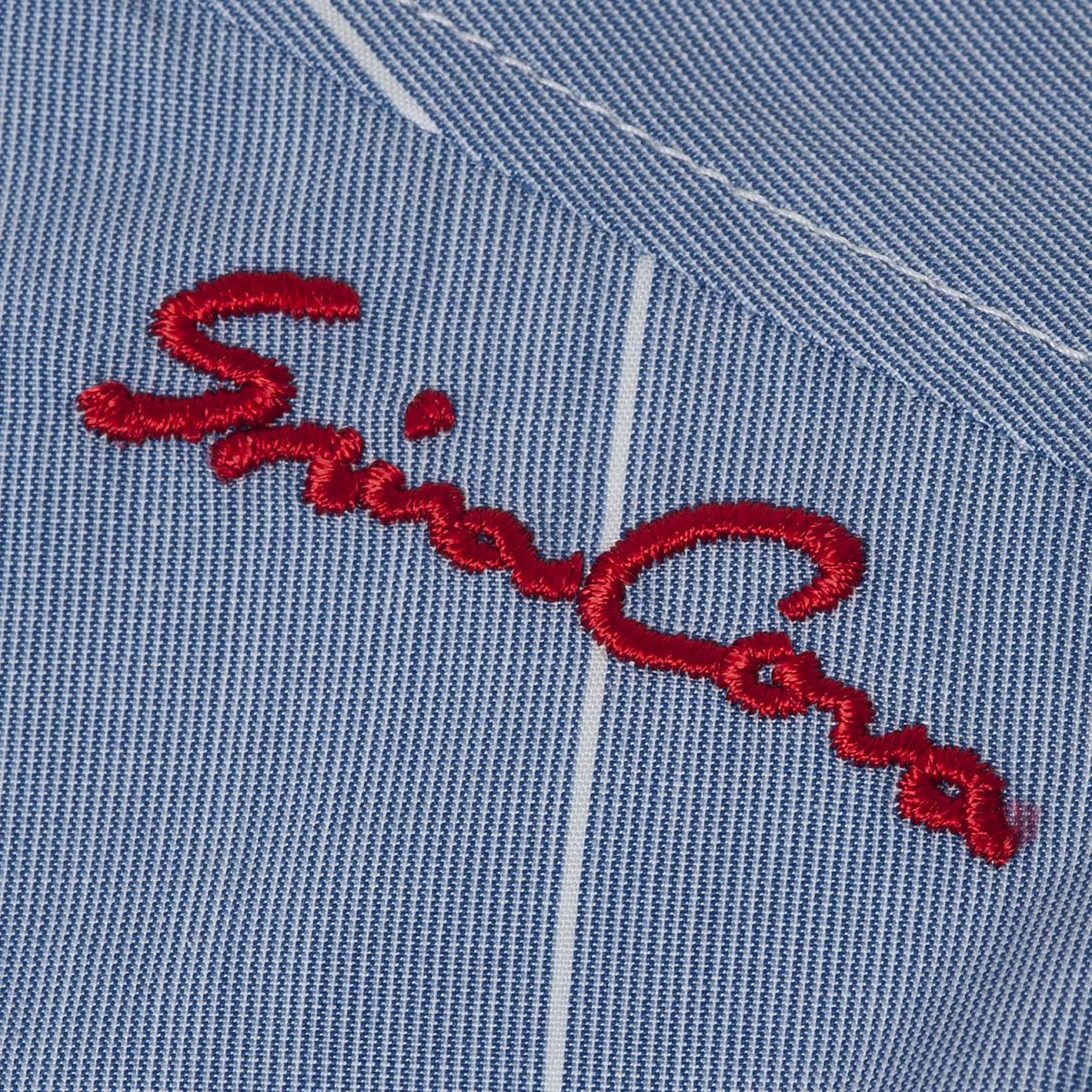 【アウトレット】シナコバ (SINA COVA)バンドカラー長袖シャツ 21134010