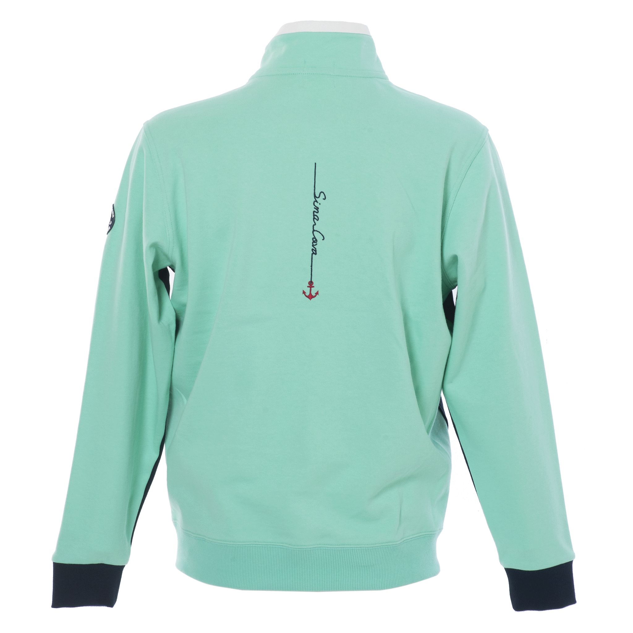 【公式】シナコバ (SINA COVA) ZIPUPプルオーバー 22210030 ネイビーの背面