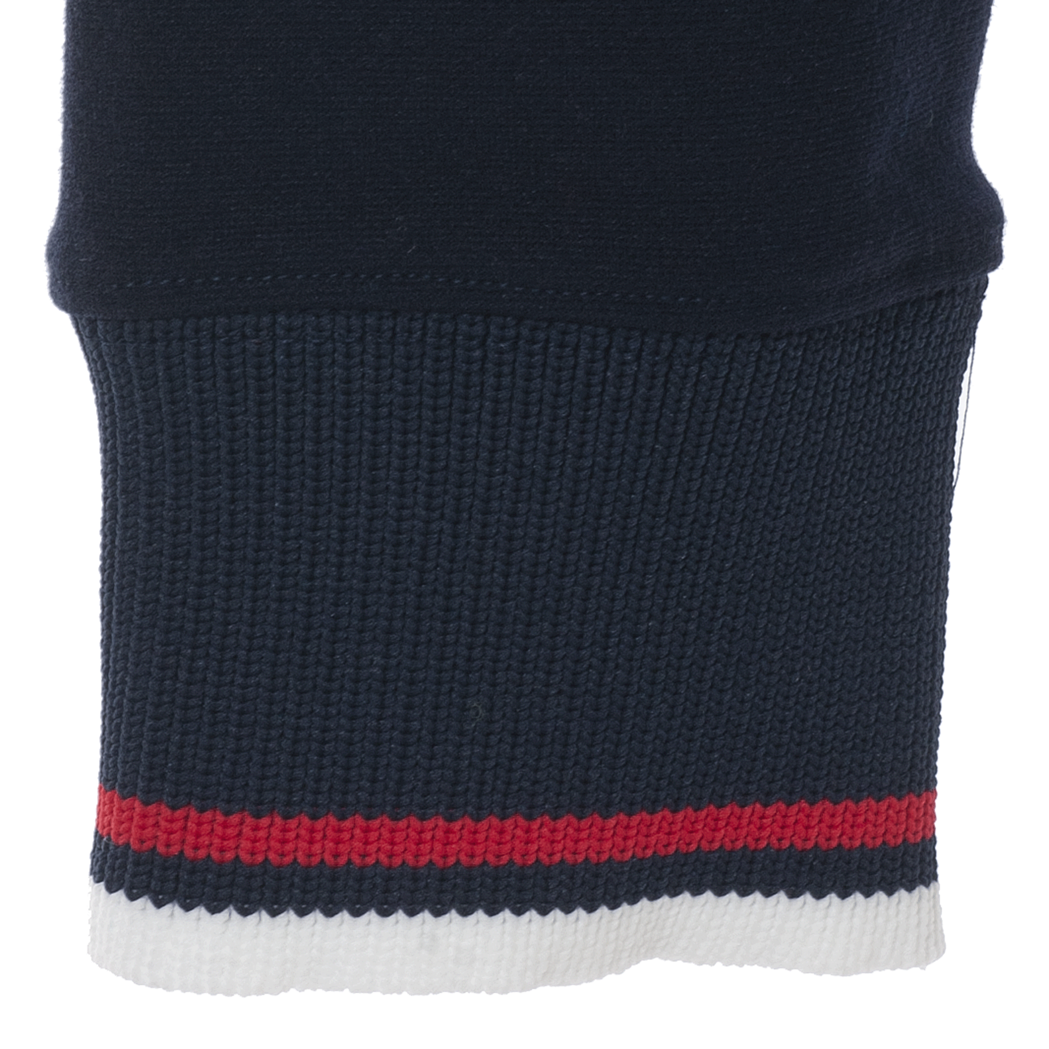 【公式】シナコバ (SINA COVA) Vネックプルオーバー 22250050 ネイビーのリブ