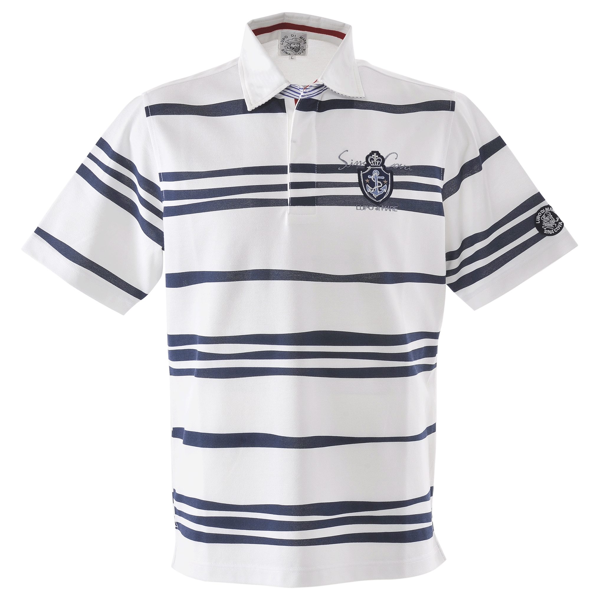 パネルボーダーラガーシャツ 23110510