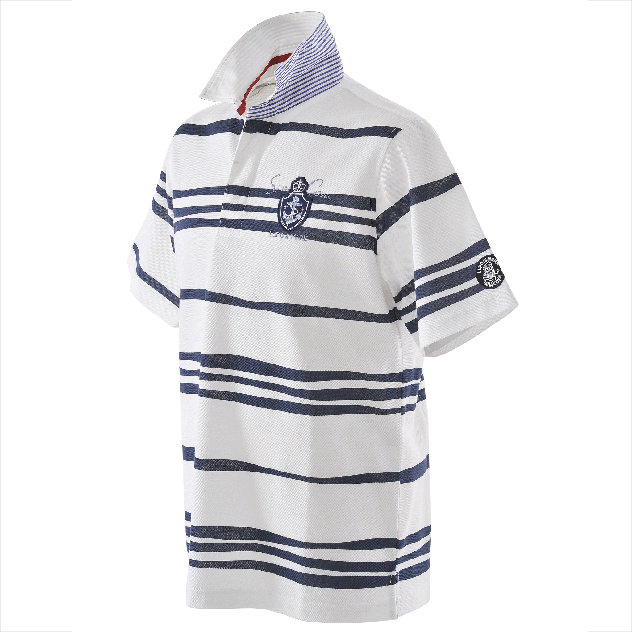 パネルボーダーラガーシャツ 23110510