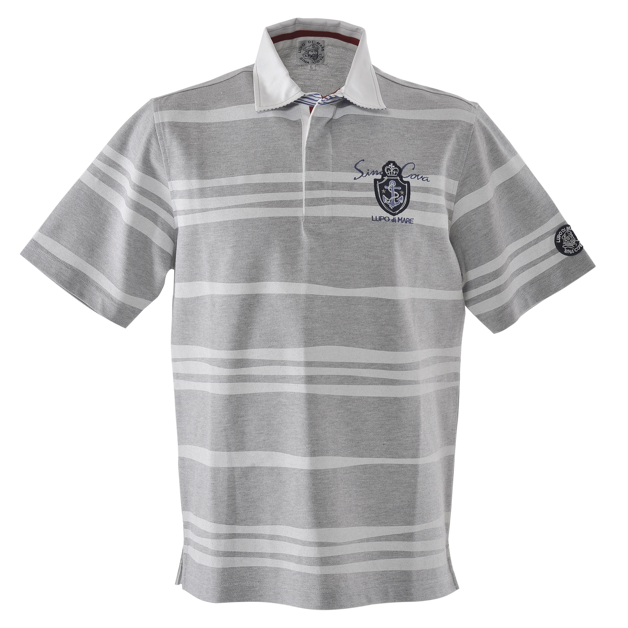 パネルボーダーラガーシャツ 23110510