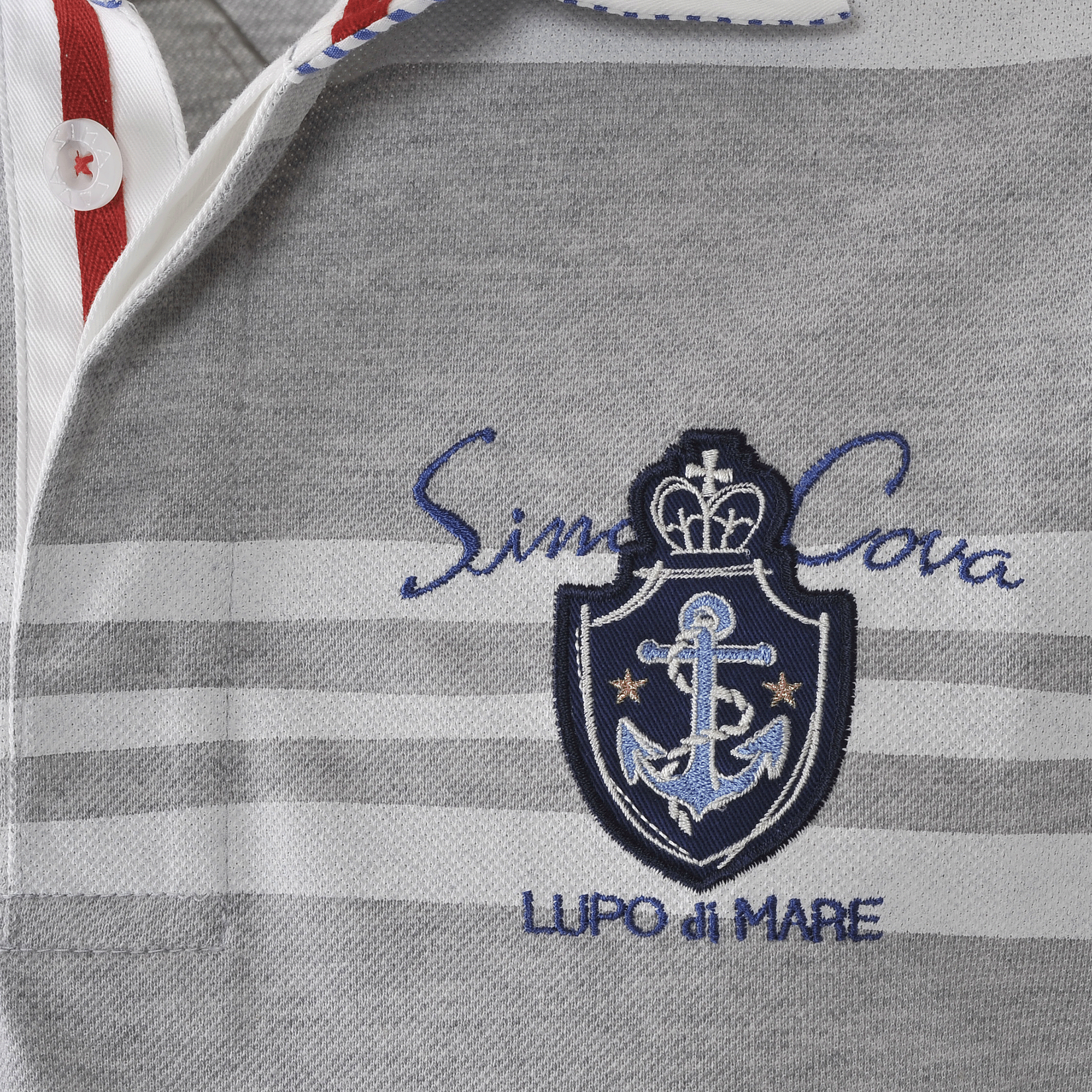 パネルボーダーラガーシャツ 23110510