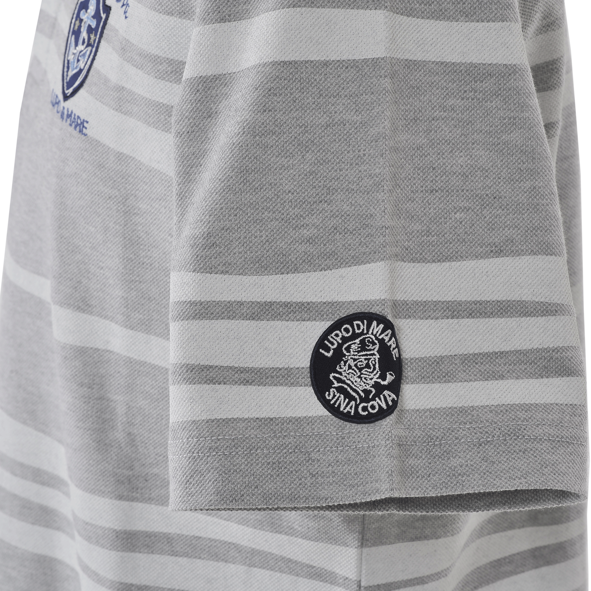 パネルボーダーラガーシャツ 23110510