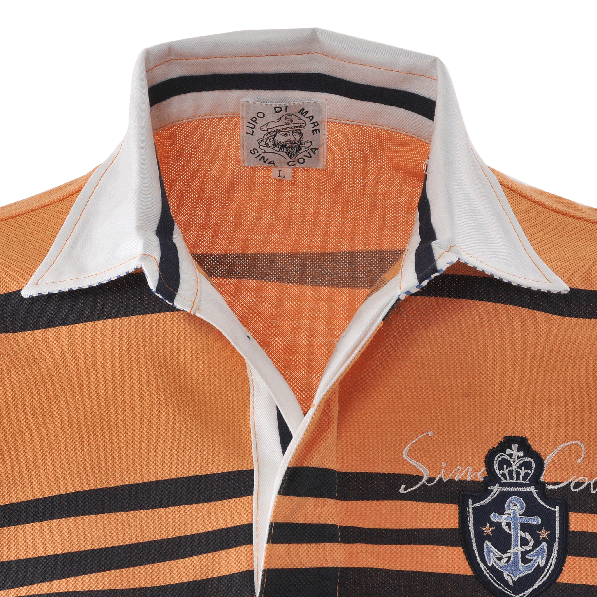 パネルボーダーラガーシャツ 23110510