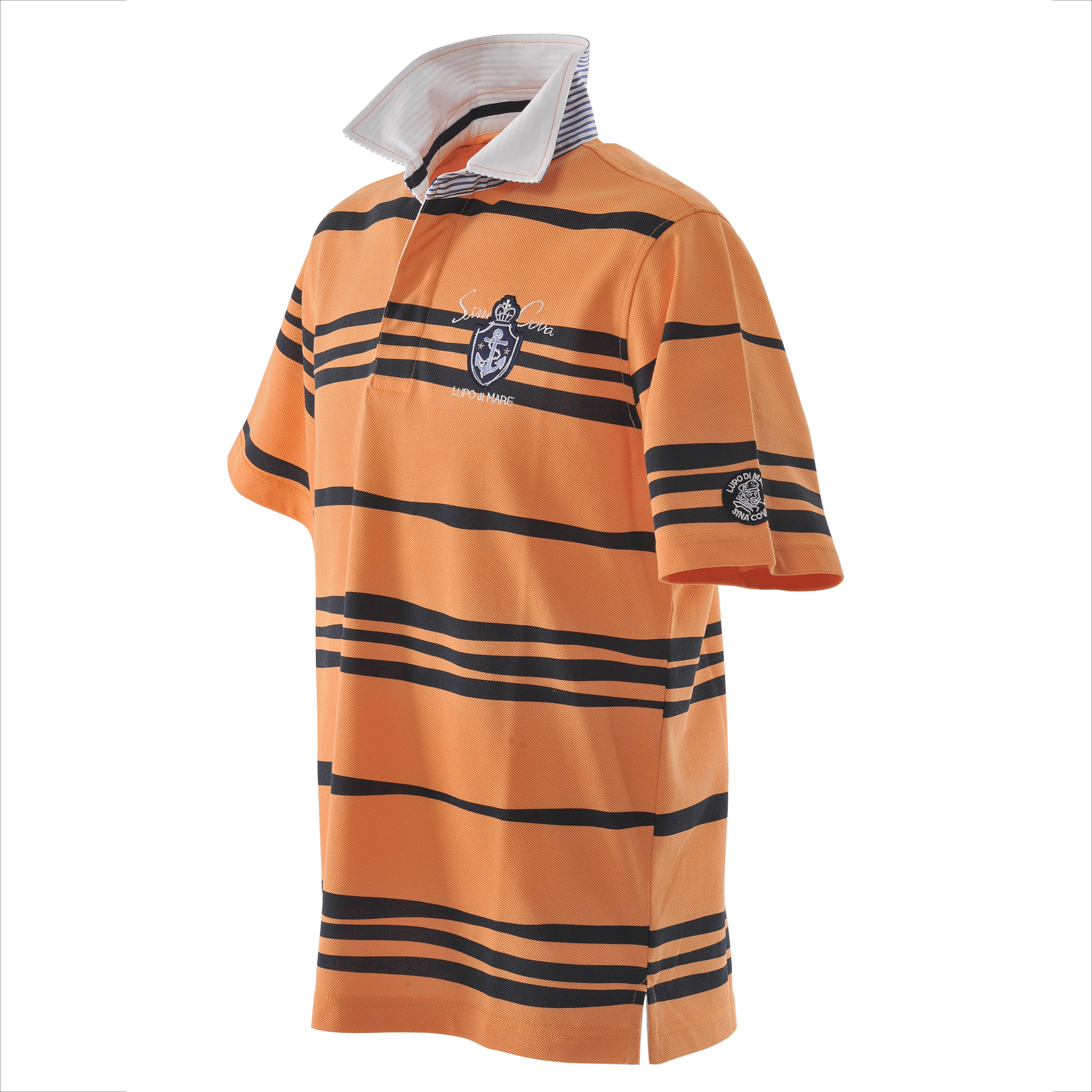 パネルボーダーラガーシャツ 23110510