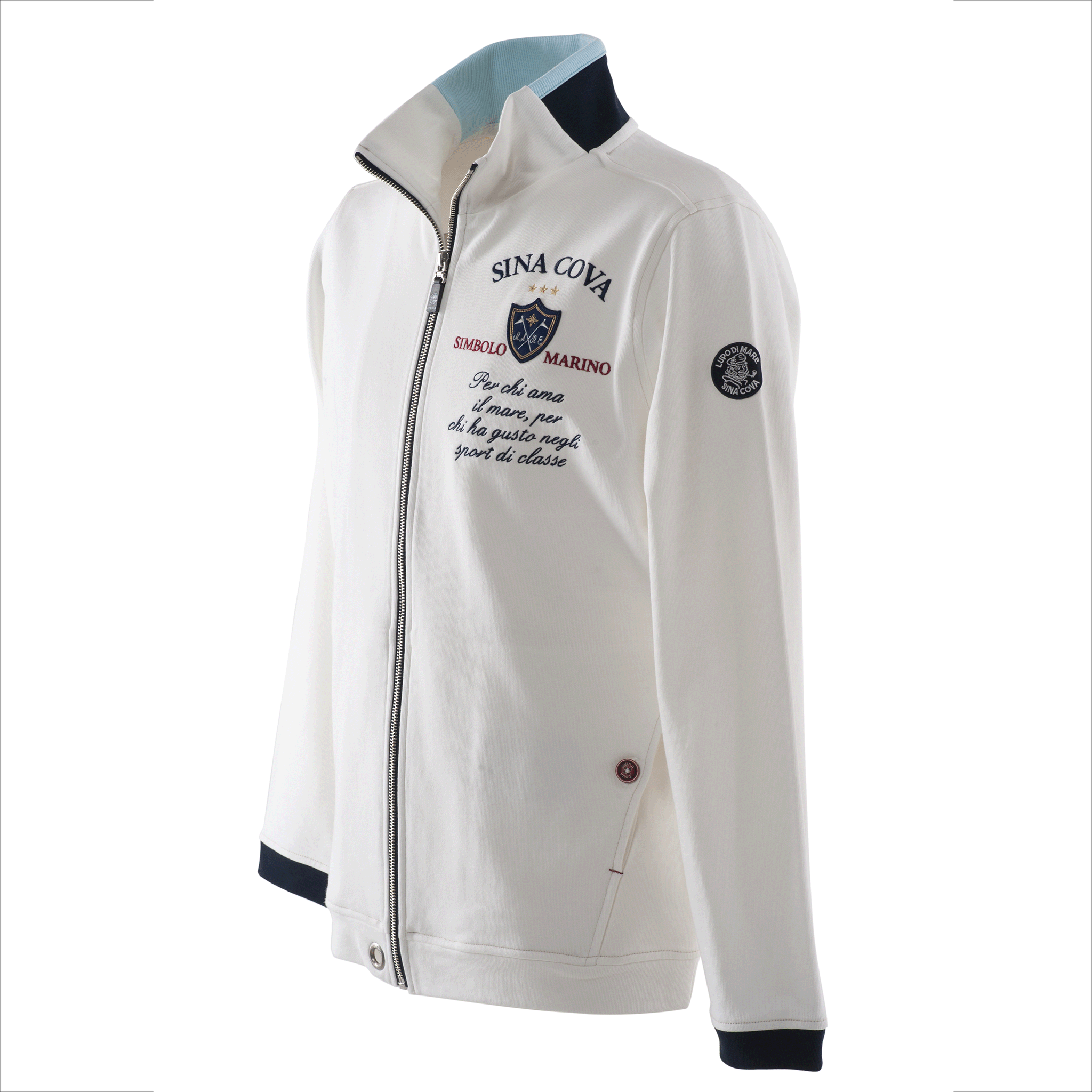 【公式】シナコバ (SINA COVA) トラックジャケット 23113020 オフホワイトの参考画像