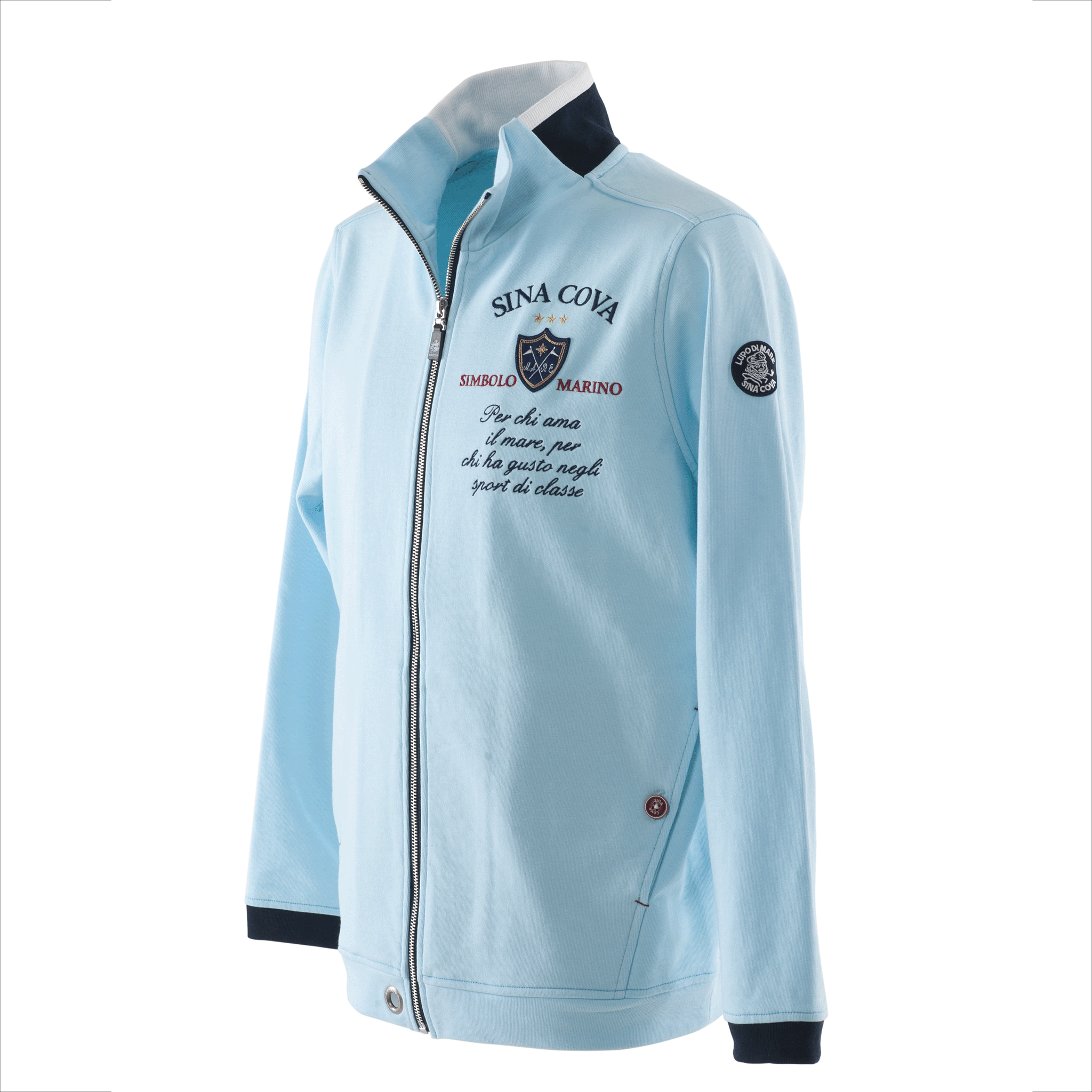 【公式】シナコバ (SINA COVA) トラックジャケット 23113020 サックスの参考画像