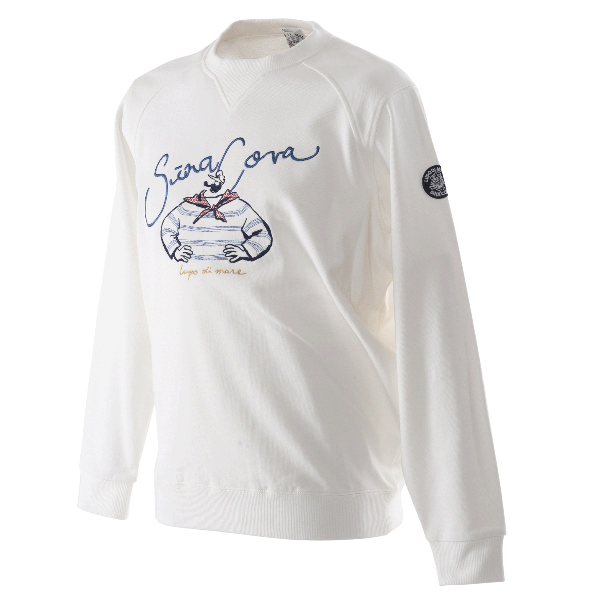 【公式】シナコバ (SINA COVA) クルーネック トレーナー スウェット プルオーバー 23120010 オフホワイトのイメージ画像