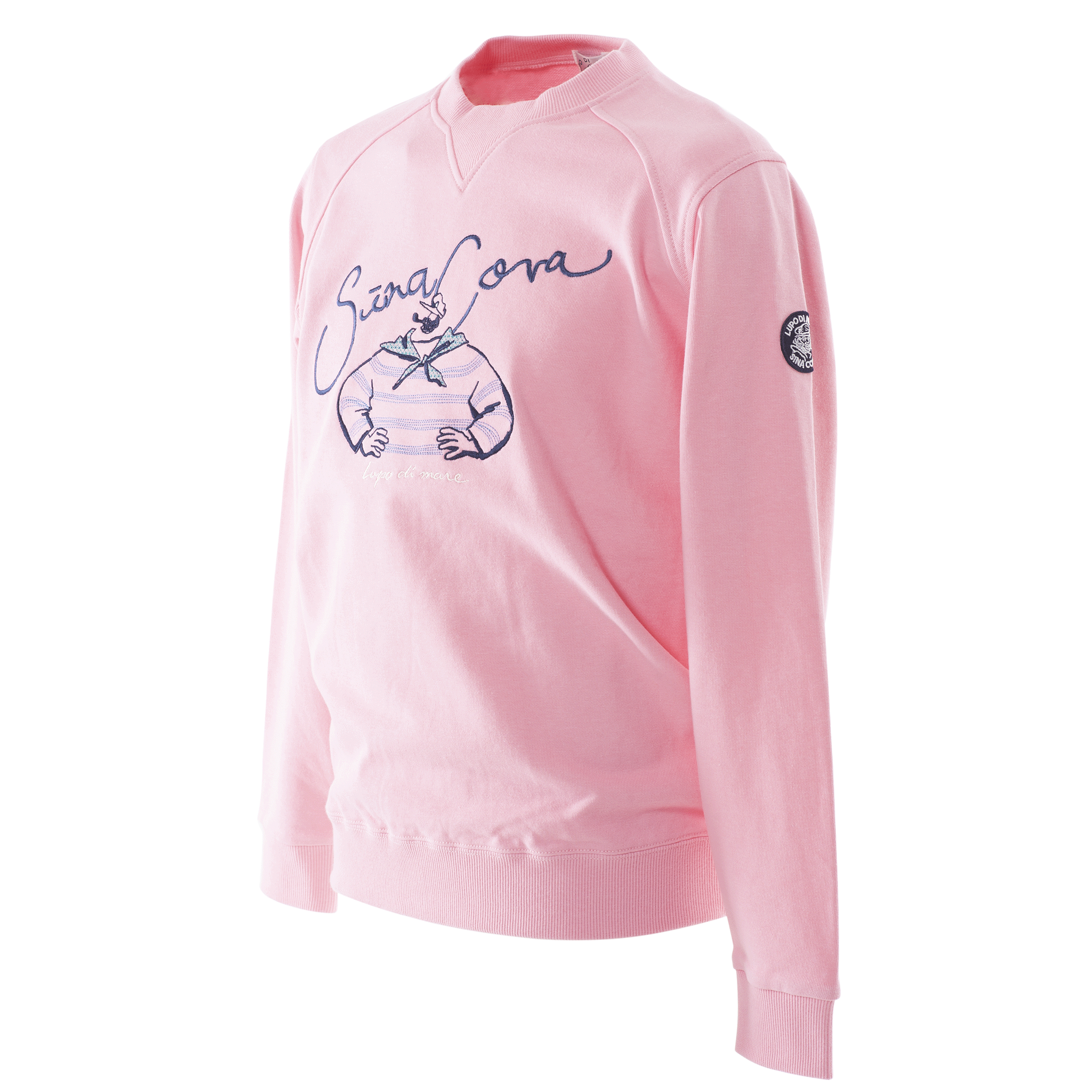 【公式】シナコバ (SINA COVA) クルーネック トレーナー スウェット プルオーバー 23120010 ピンクのイメージ画像