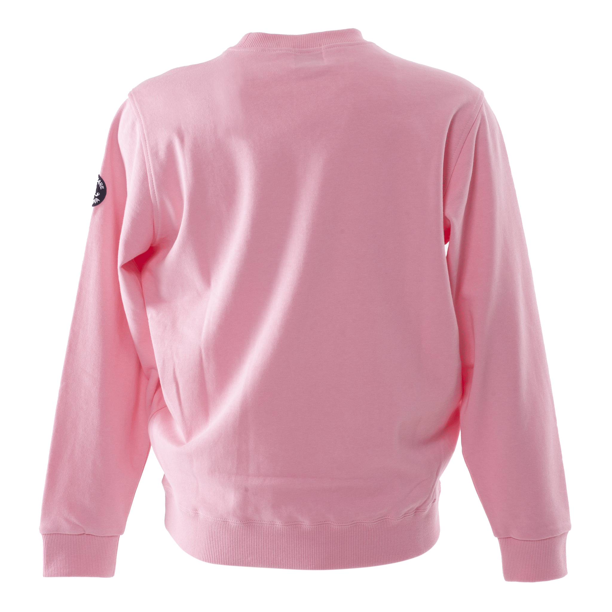 【公式】シナコバ (SINA COVA) クルーネック トレーナー スウェット プルオーバー 23120010 ピンクの背面