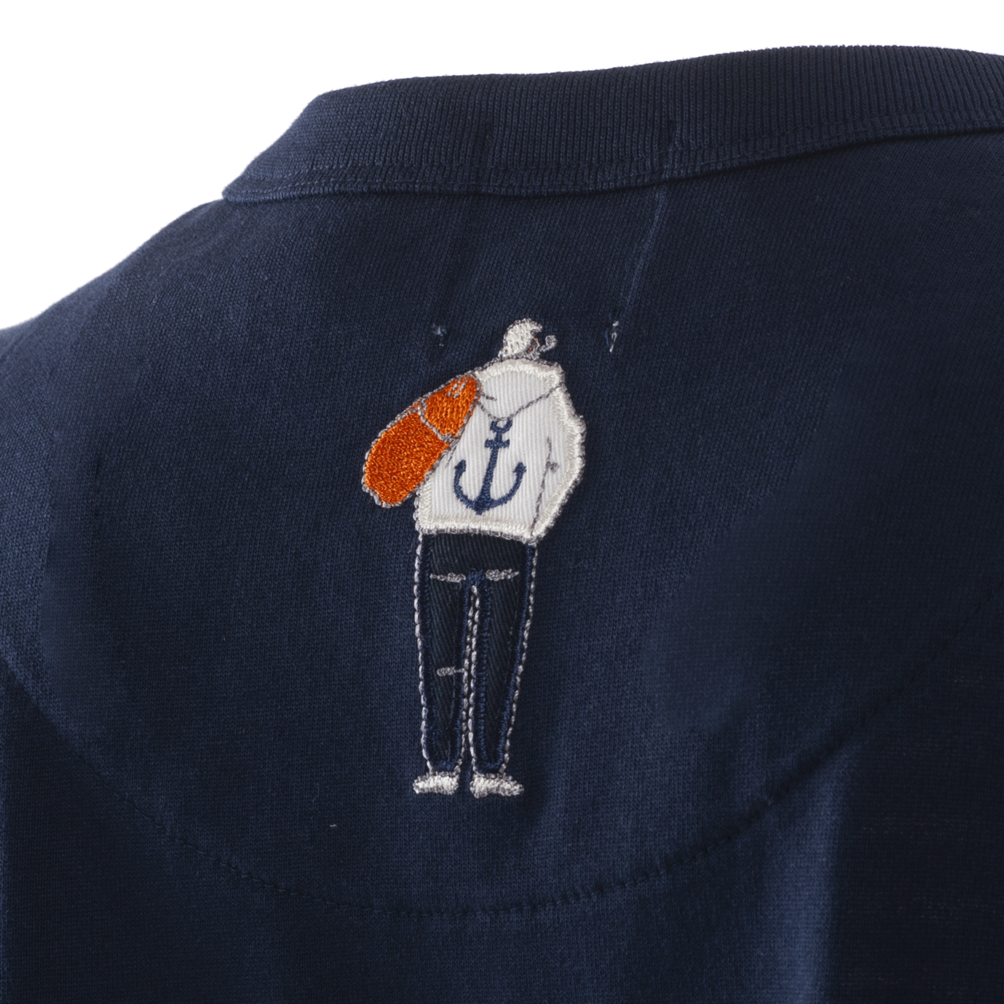 5分袖Tシャツ ボーダー切替Tシャツ 23120510