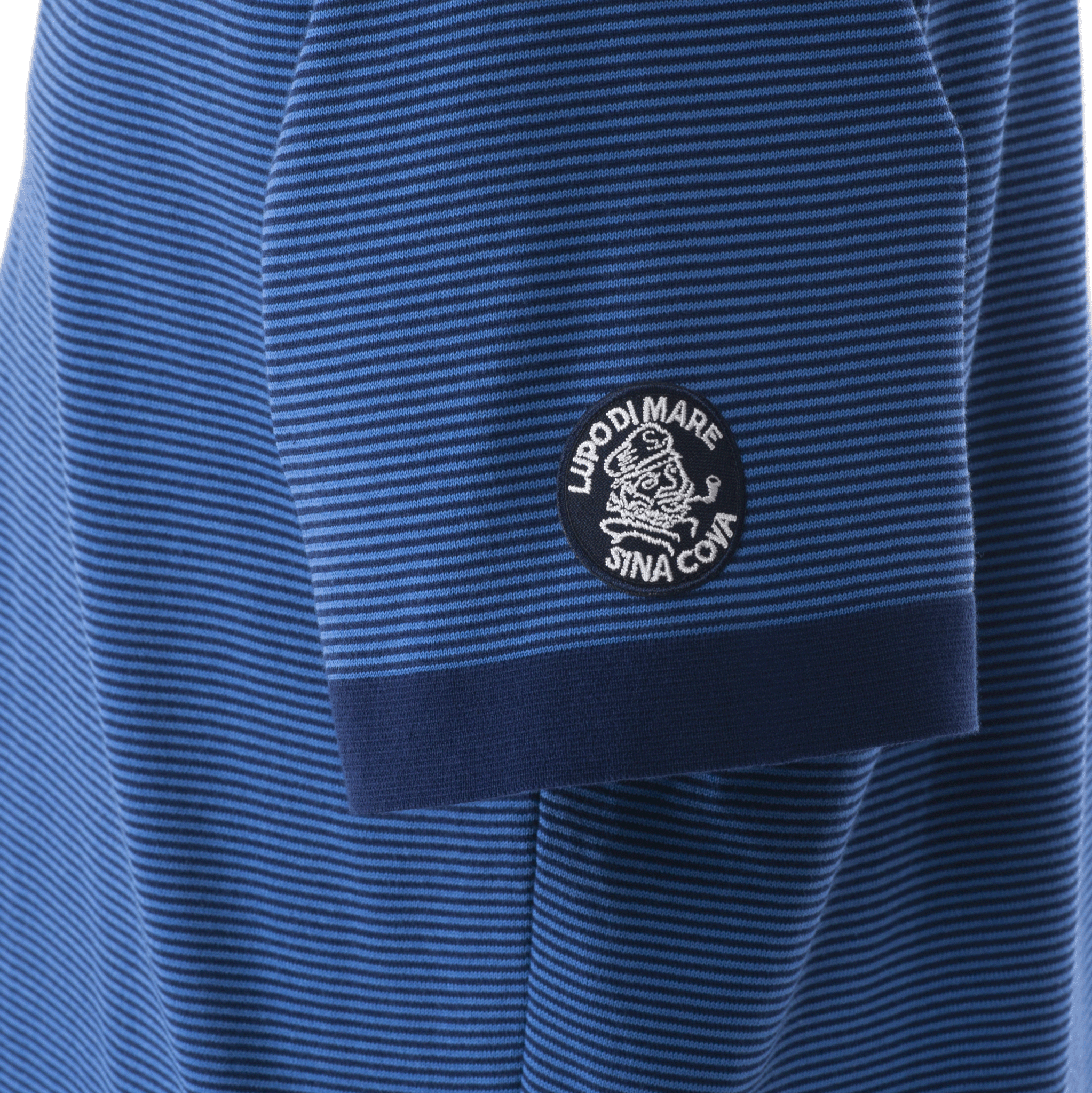 ニット半袖Tシャツ 細いボーダー 23132510