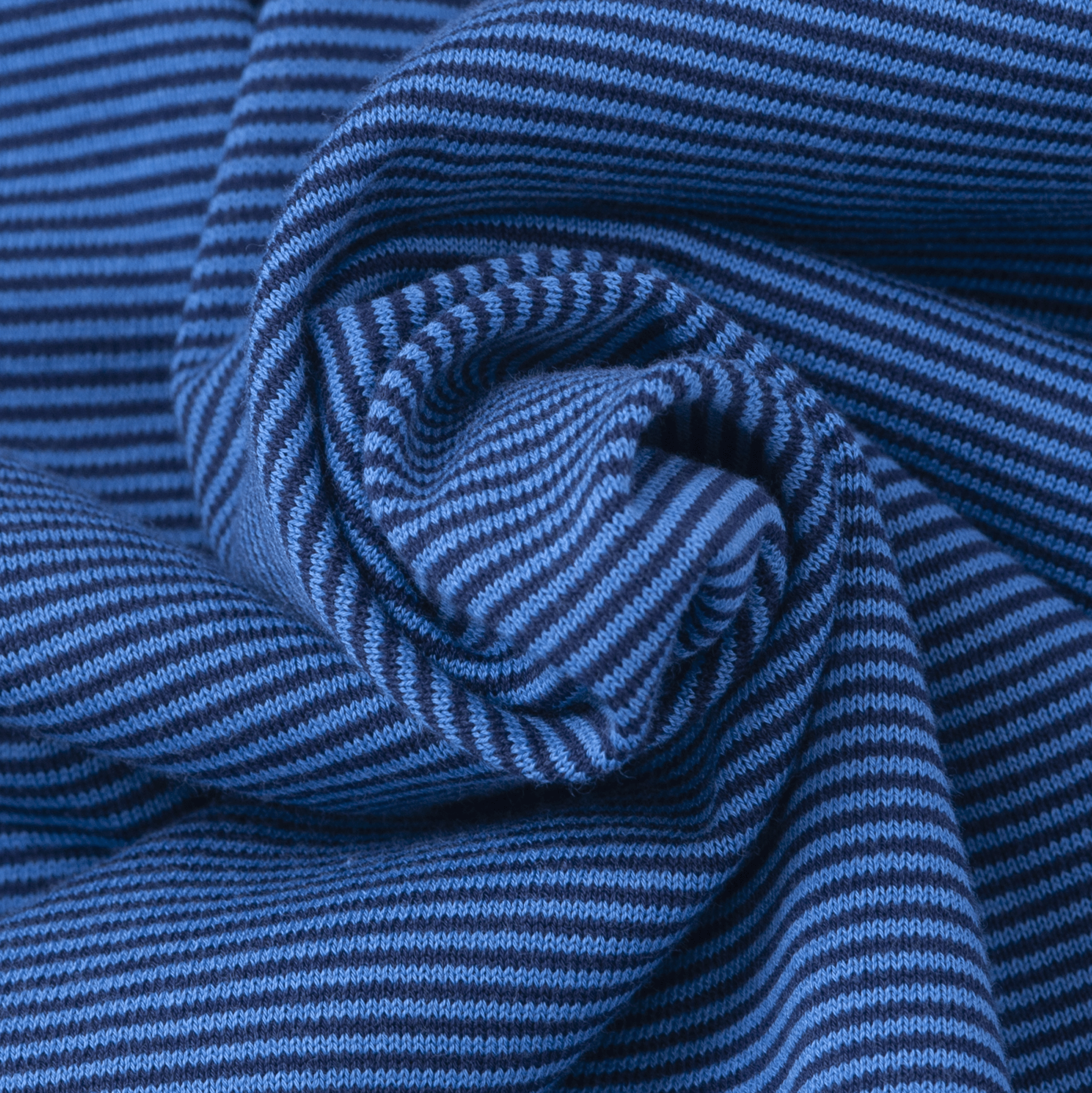 ニット半袖Tシャツ 細いボーダー 23132510