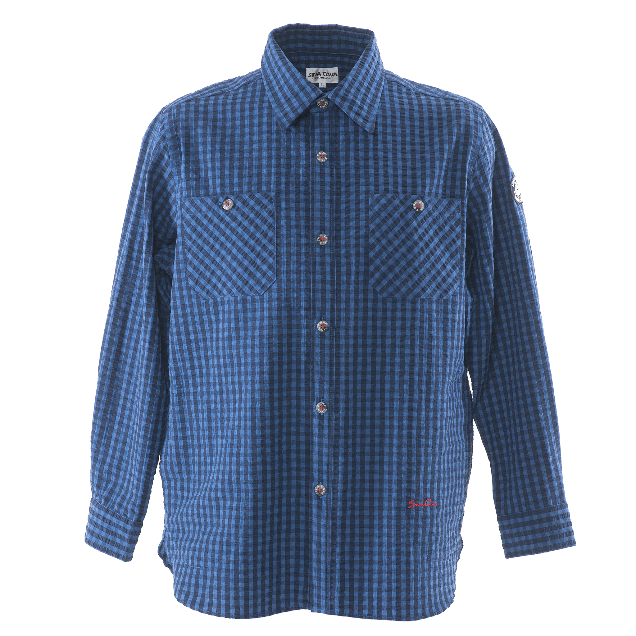 CPOシャツ ギンガムチェック柄 シャツジャケット 23133020