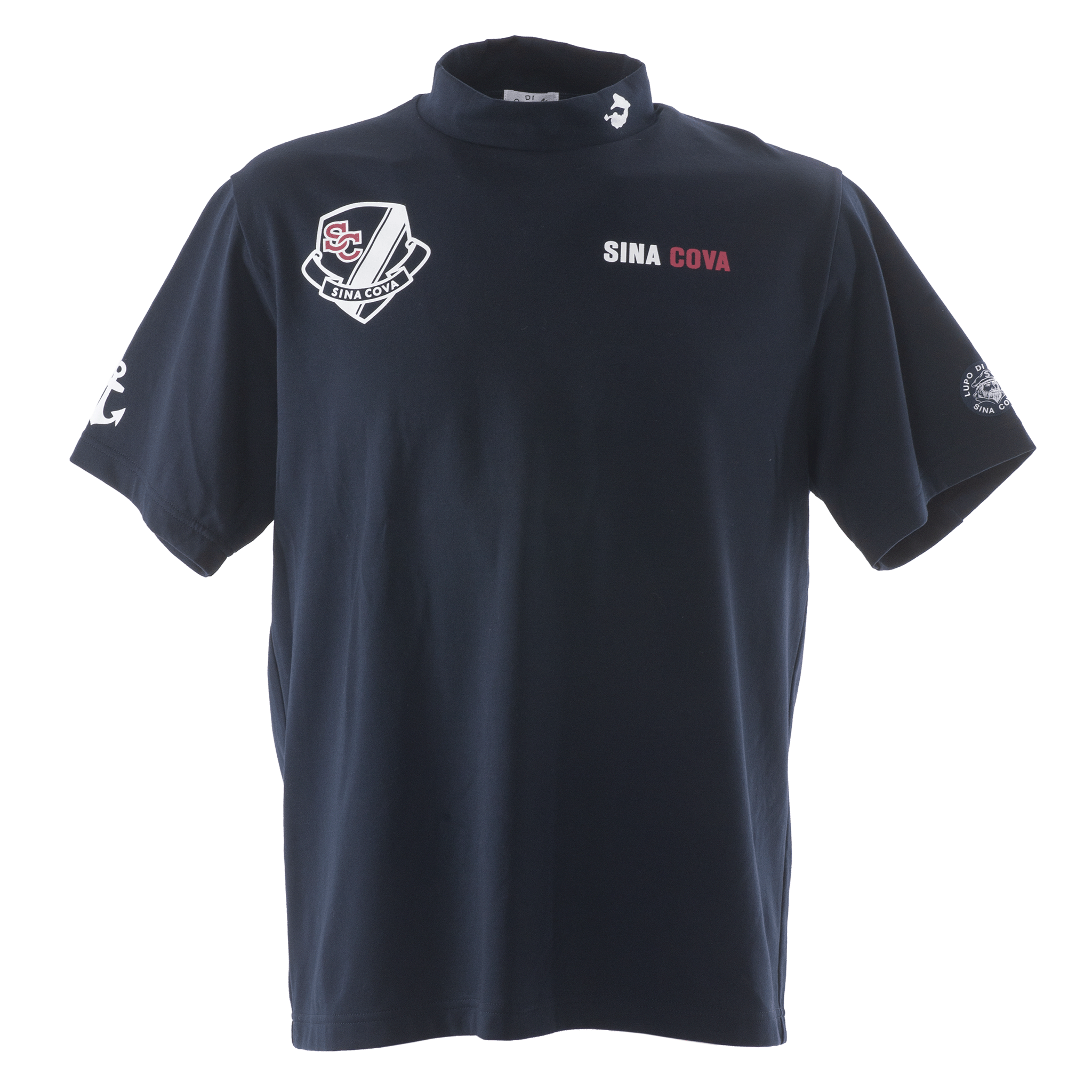 【公式】シナコバ(SINA COVA)ハイネックTシャツ 接触冷感 蒸れにくい 高機能素材 スポーツ 23150510