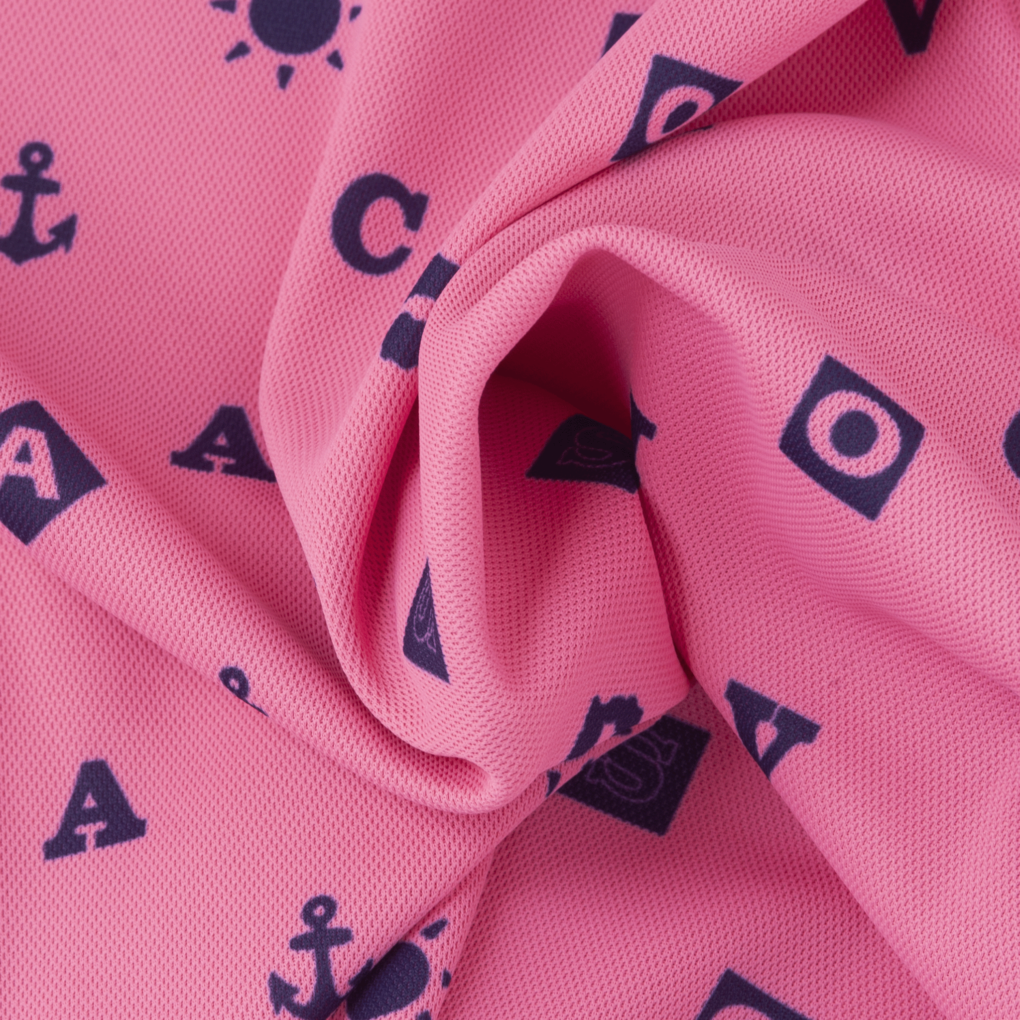 半袖プリントポロシャツ 機能素材 スポーツ 23150530